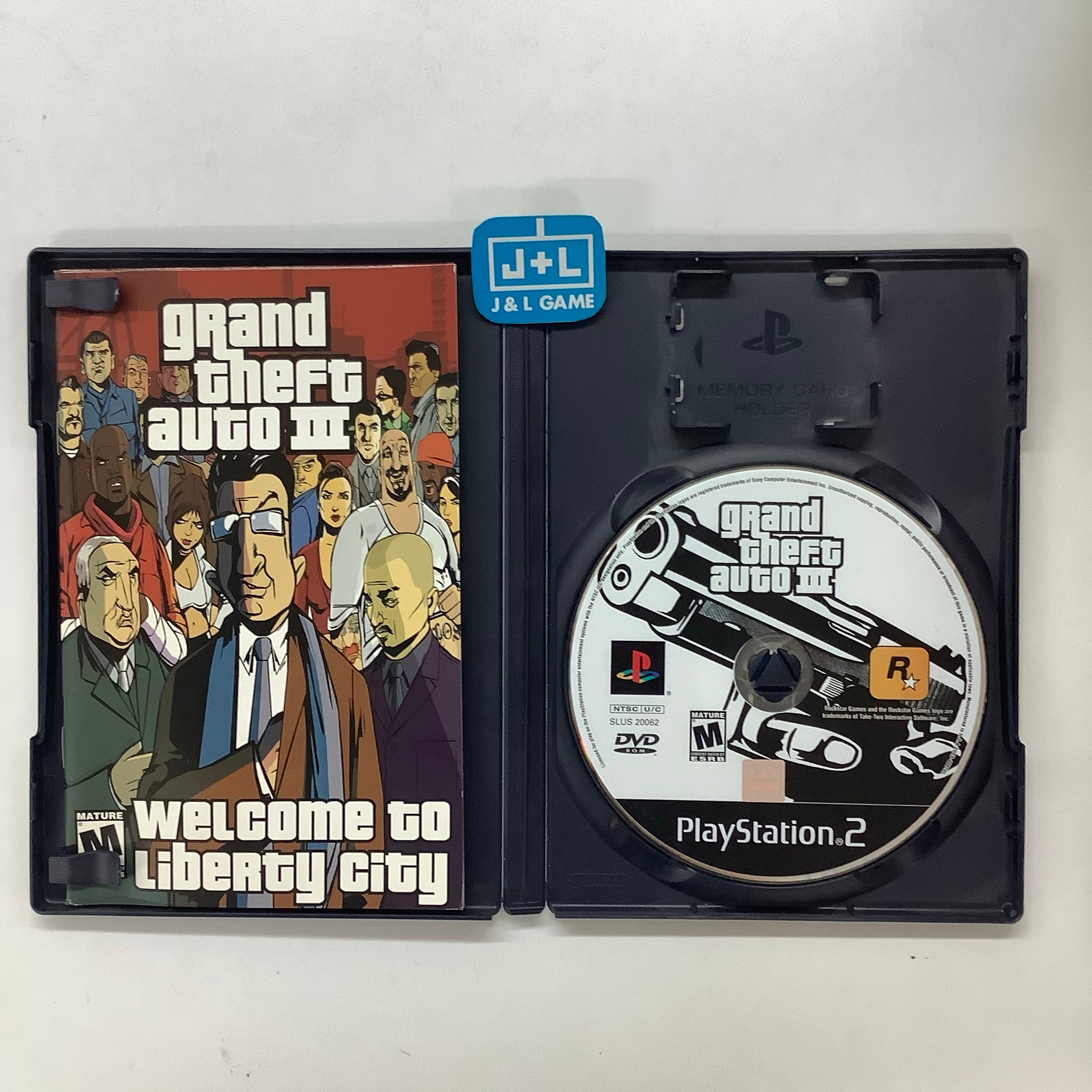 Grand Theft Auto III - (PS2) PlayStation 2 [Pre-Owned] Video Games Rockstar Games   