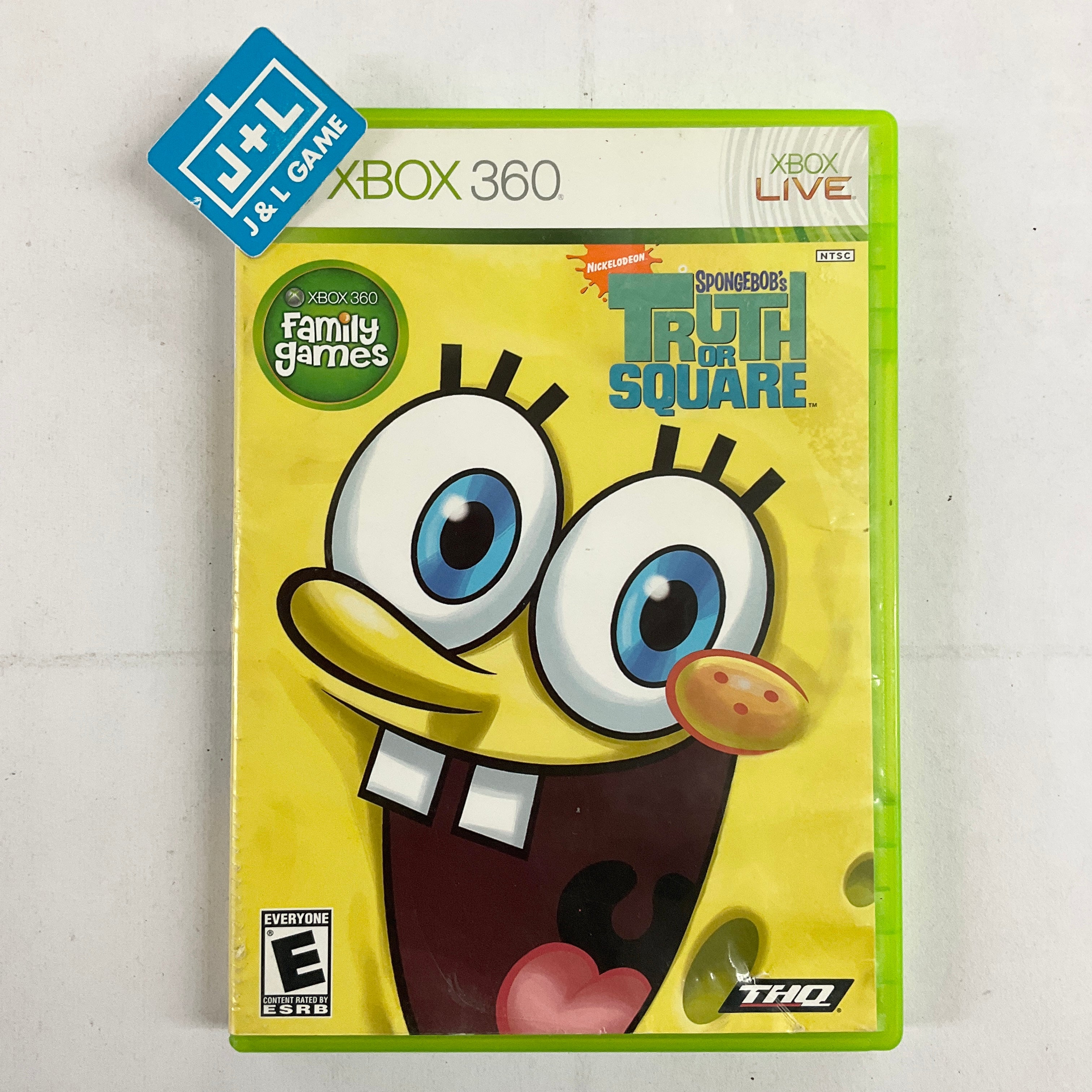 Spongebob's Truth or Square - Xbox 360 [Pre-Owned] Video Games THQ   