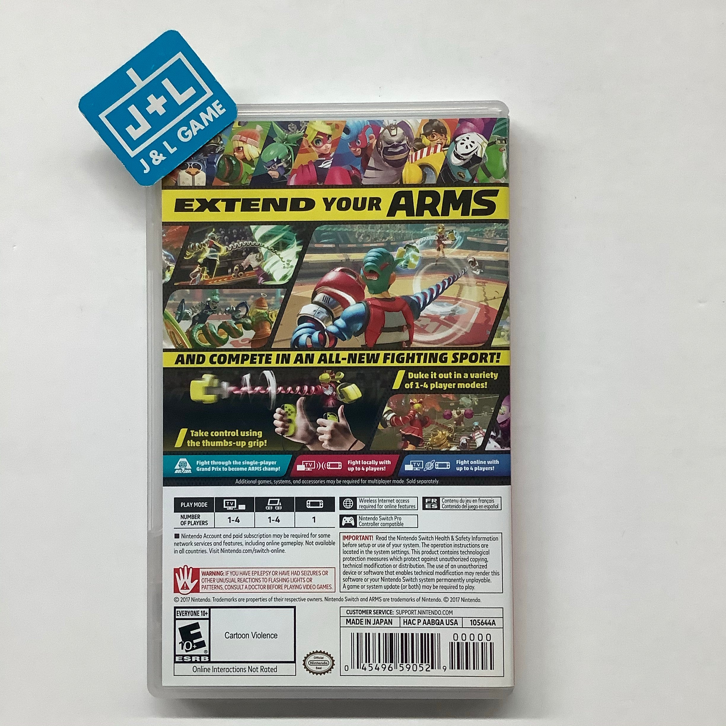 ARMS - (NSW) Nintendo Switch [Pre-Owned] Video Games Nintendo   