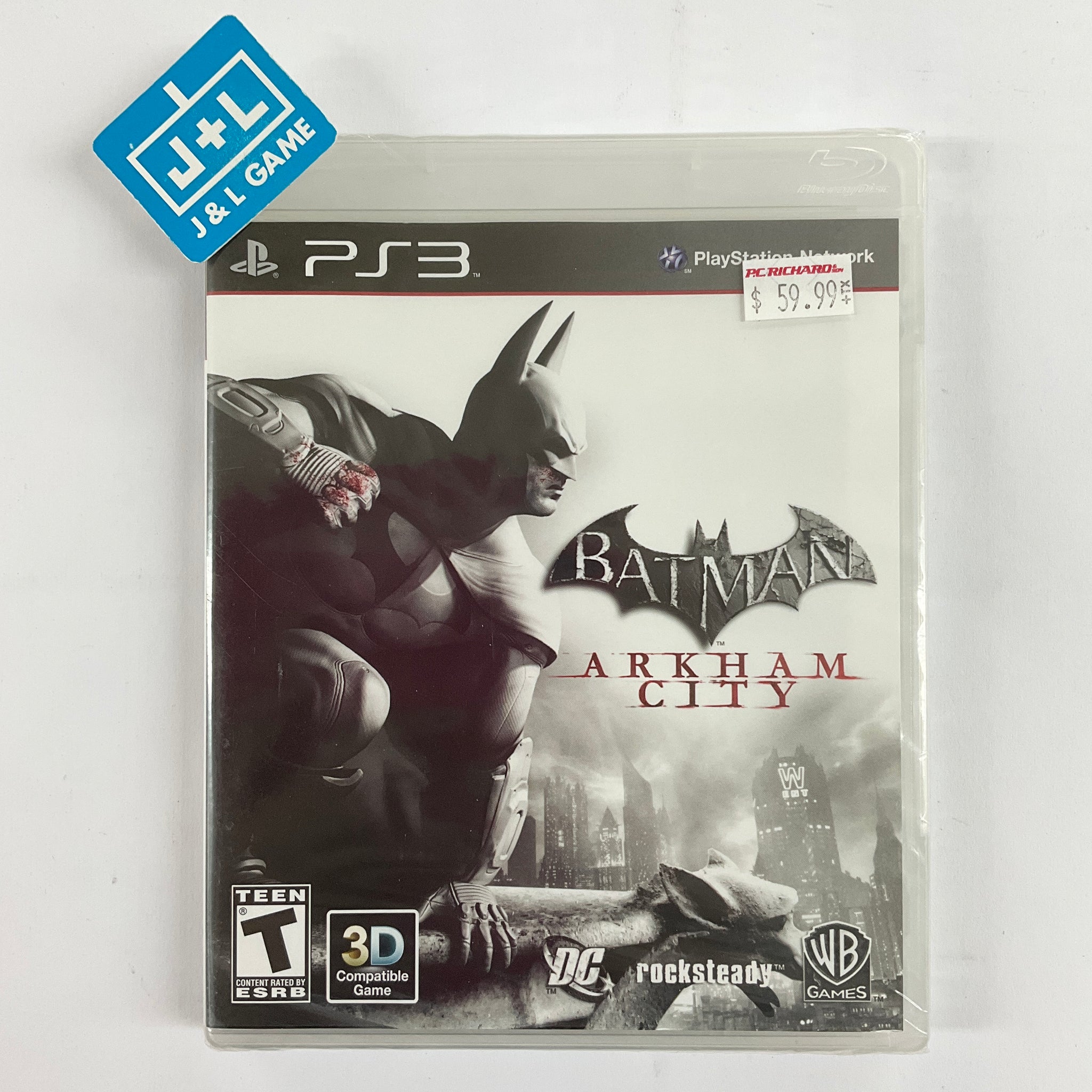 Batman: Arkham City - (PS3) PlayStation 3 Video Games Warner Bros. Interactive Entertainment   