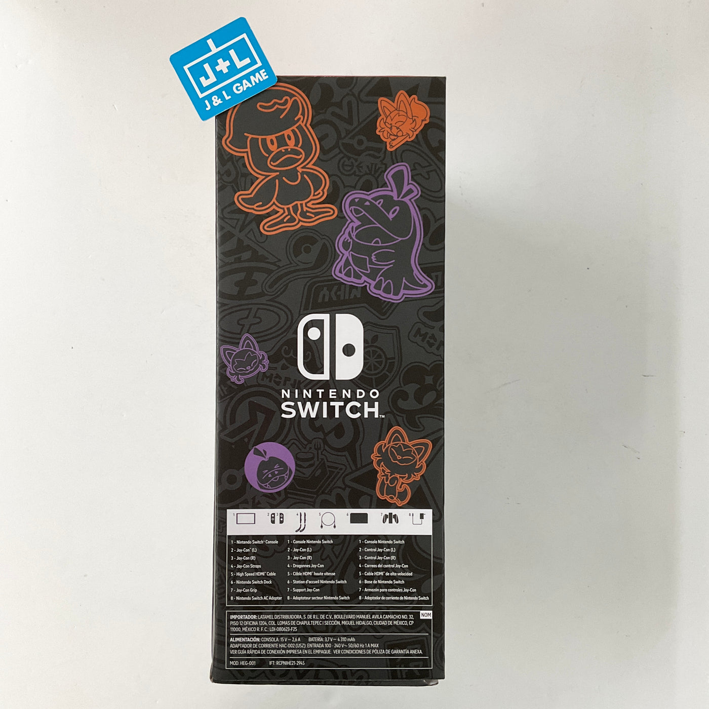 Nintendo Switch OLED Console - Pokemon Scarlet & Violet Edition Nintendo  Switch System