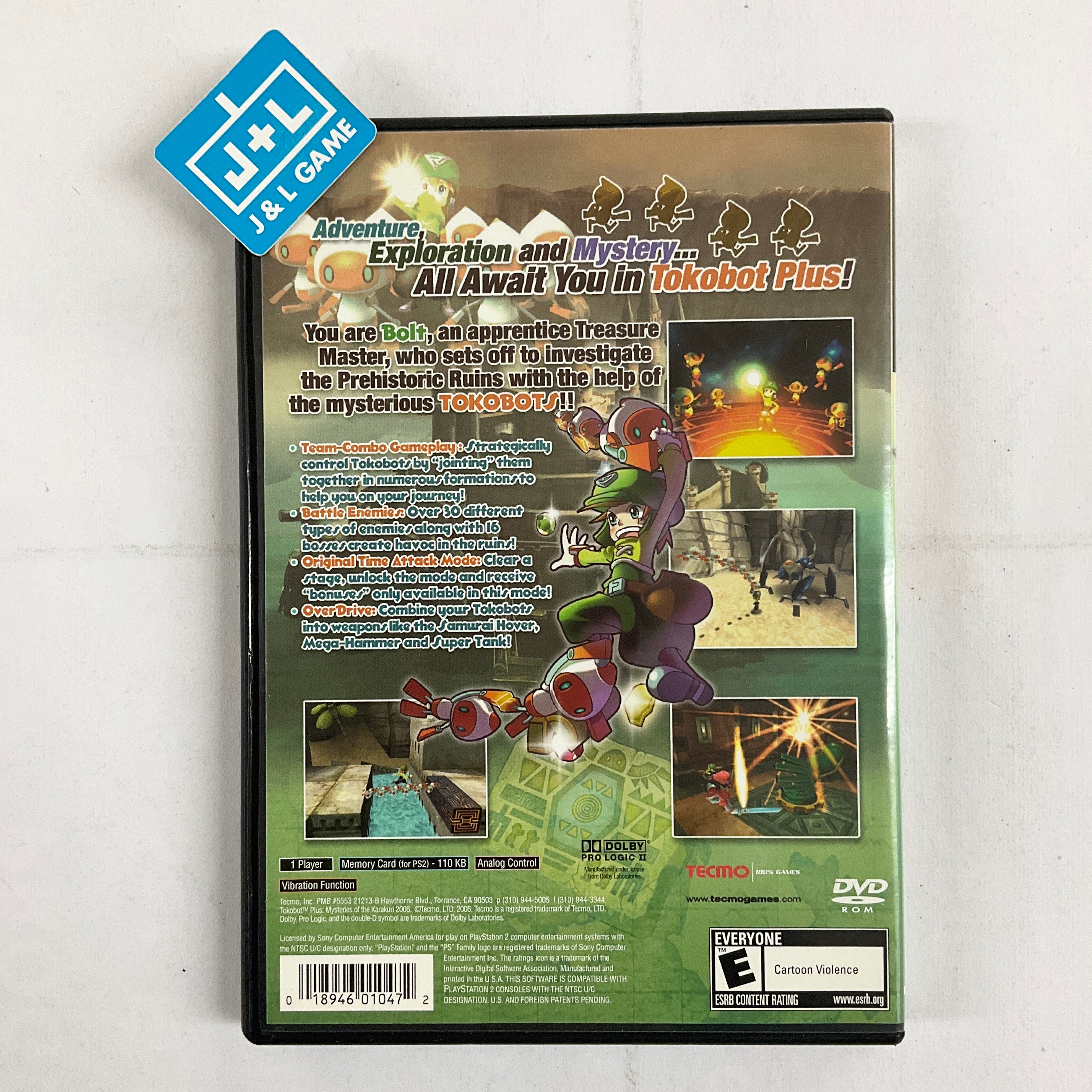 Tokobot Plus: Mysteries of the Karakuri - (PS2) PlayStation 2 [Pre-Owned] Video Games Tecmo   