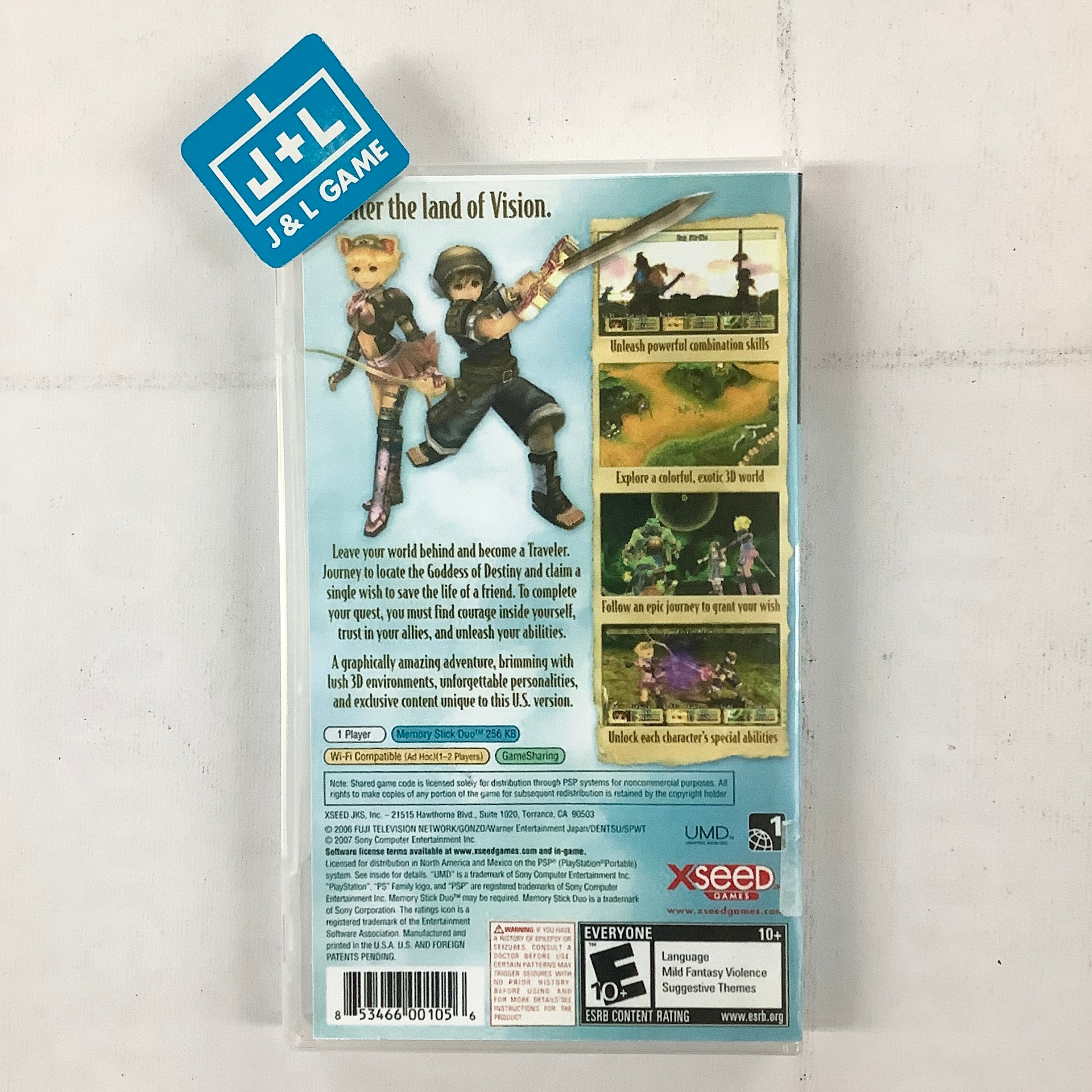 Brave Story: New Traveler - Sony PSP [Pre-Owned] | J&L Game