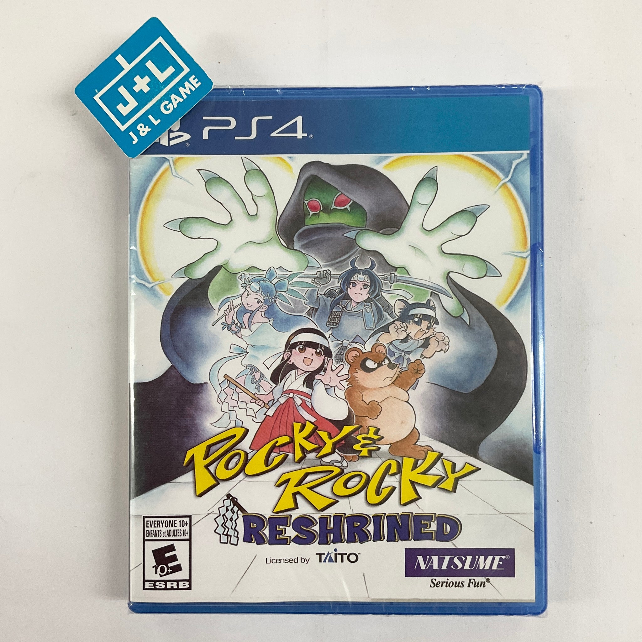 Pocky & Rocky Reshrined - (PS4) PlayStation 4 Video Games Natsume   