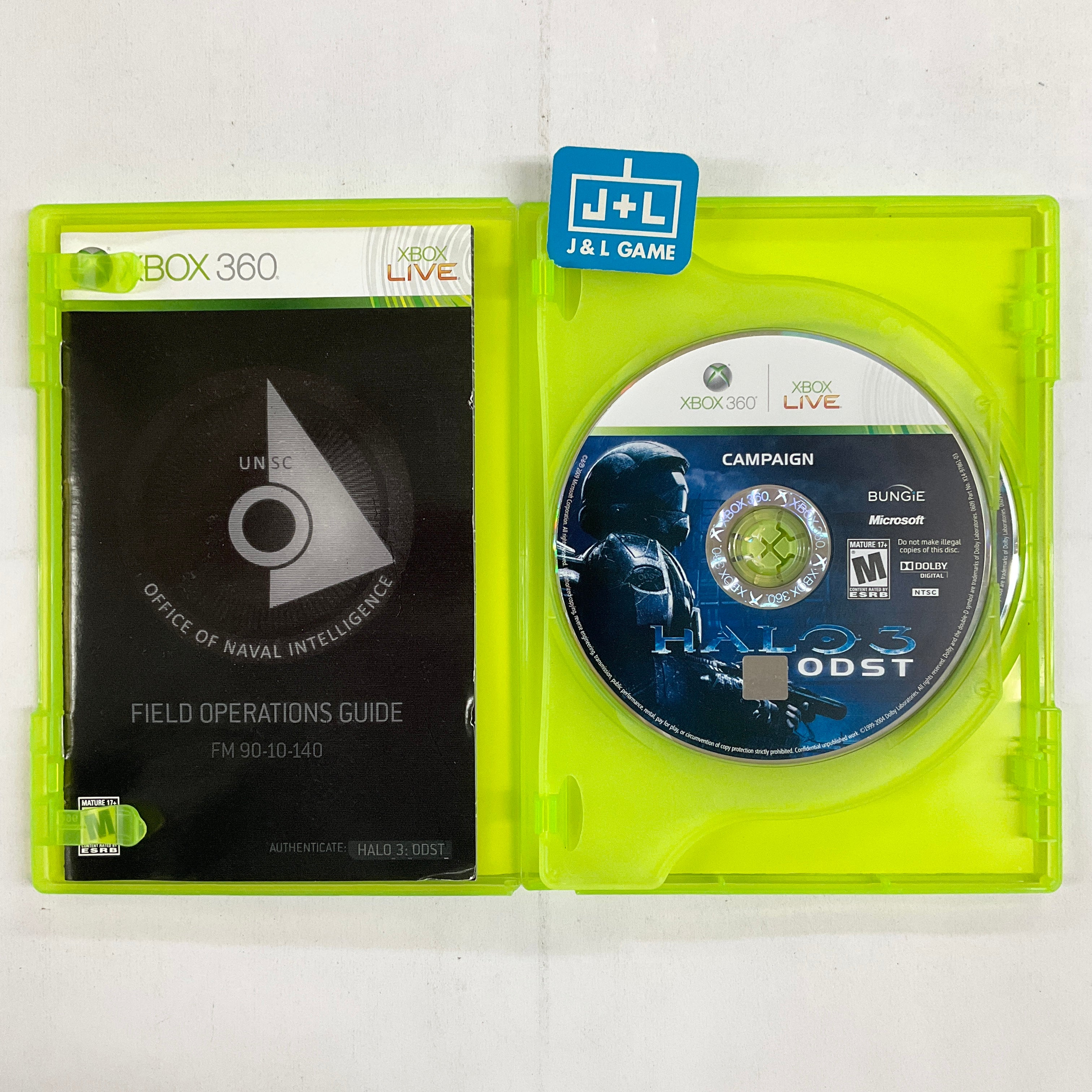 Halo 3: ODST - Xbox 360 [Pre-Owned] Video Games Microsoft Game Studios   