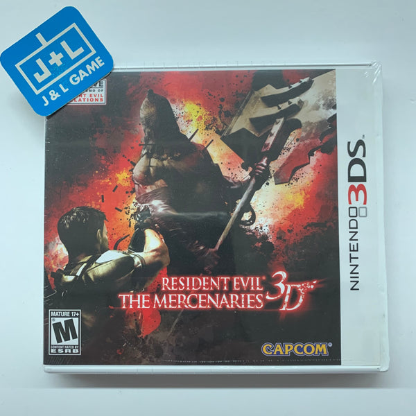 Resident Evil: The Mercenaries 3D Nintendo 3DS J&L Game