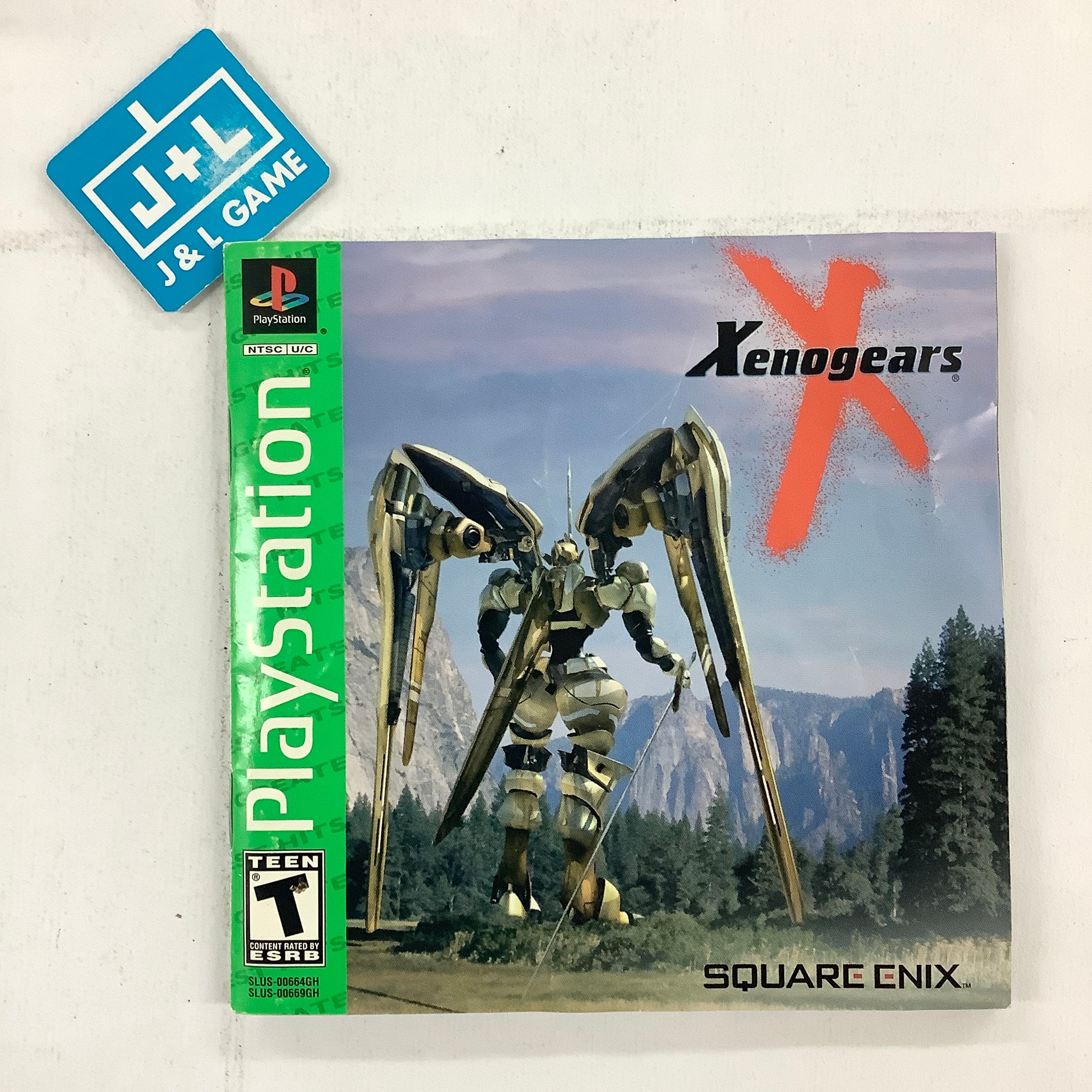 Xenogears (Greatest Hits) - (PS1) PlayStation 1 [Pre-Owned] Video Games SquareSoft   