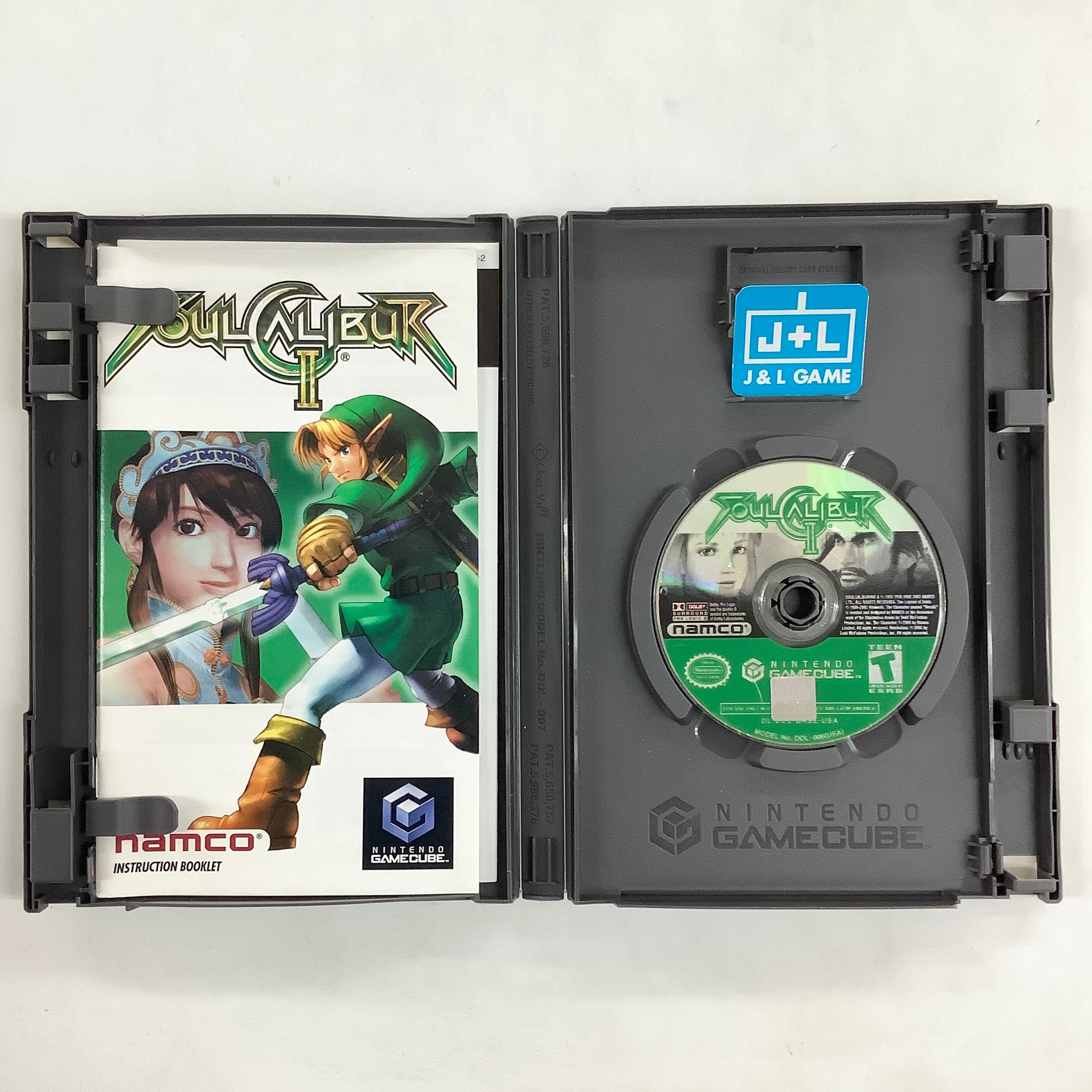 Soul Calibur II (Player's Choice) - (GC) GameCube [Pre-Owned] Video Games Namco   