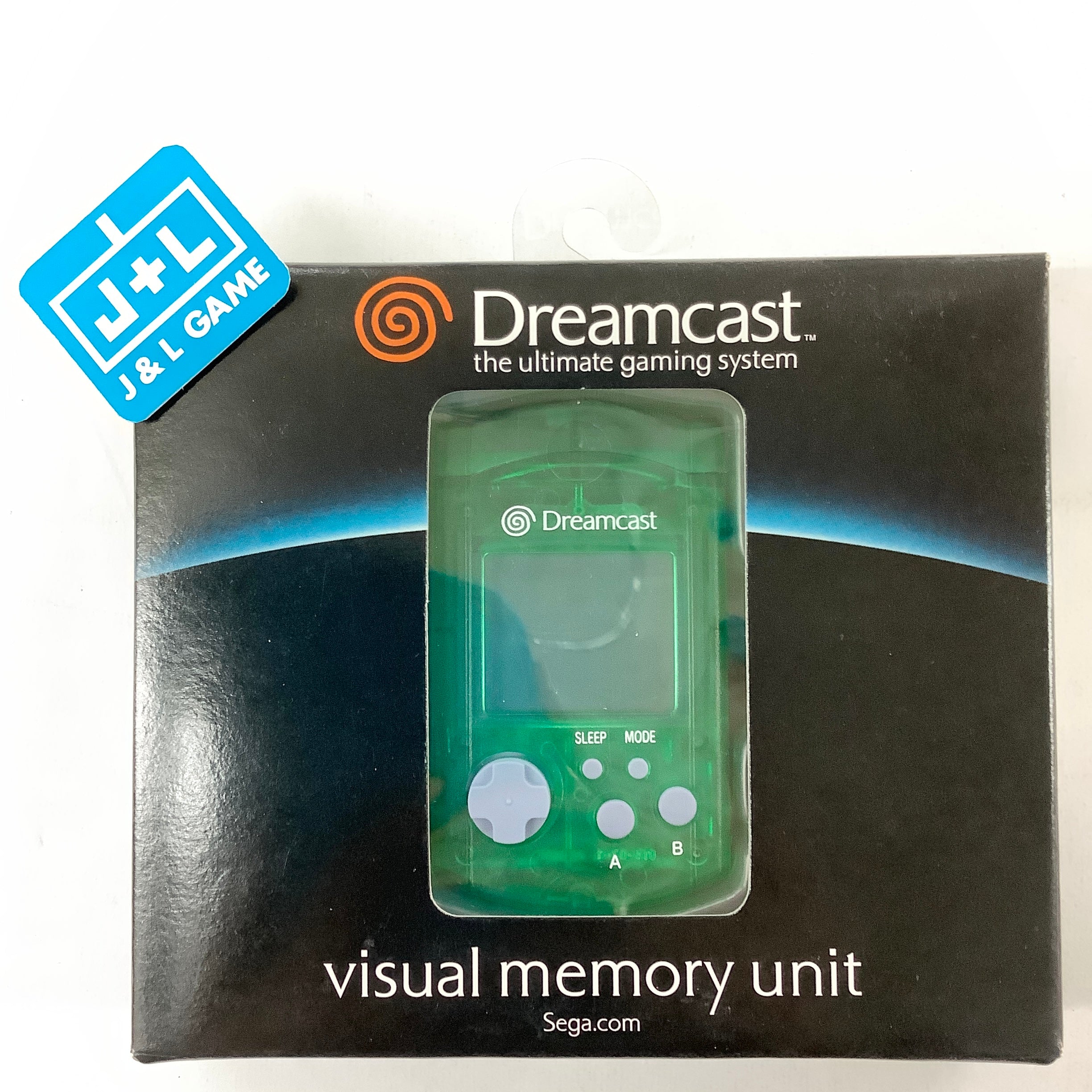 Sega Dreamcast Visual Memory Unit VMU (Green) - (DC) Sega Dreamcast Accessories SEGA   