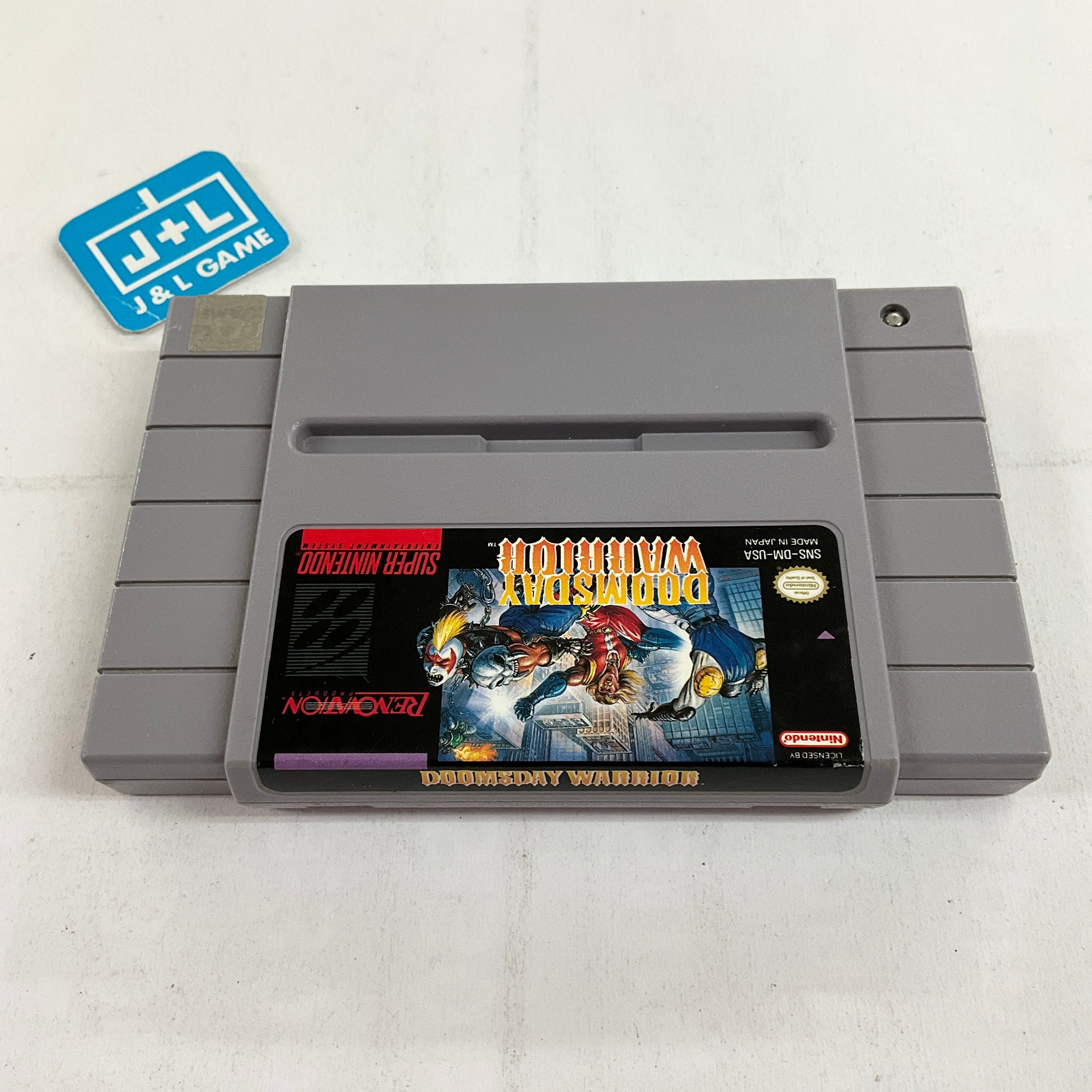 Doomsday Warrior - (SNES) Super Nintendo [Pre-Owned] Video Games Renovation   