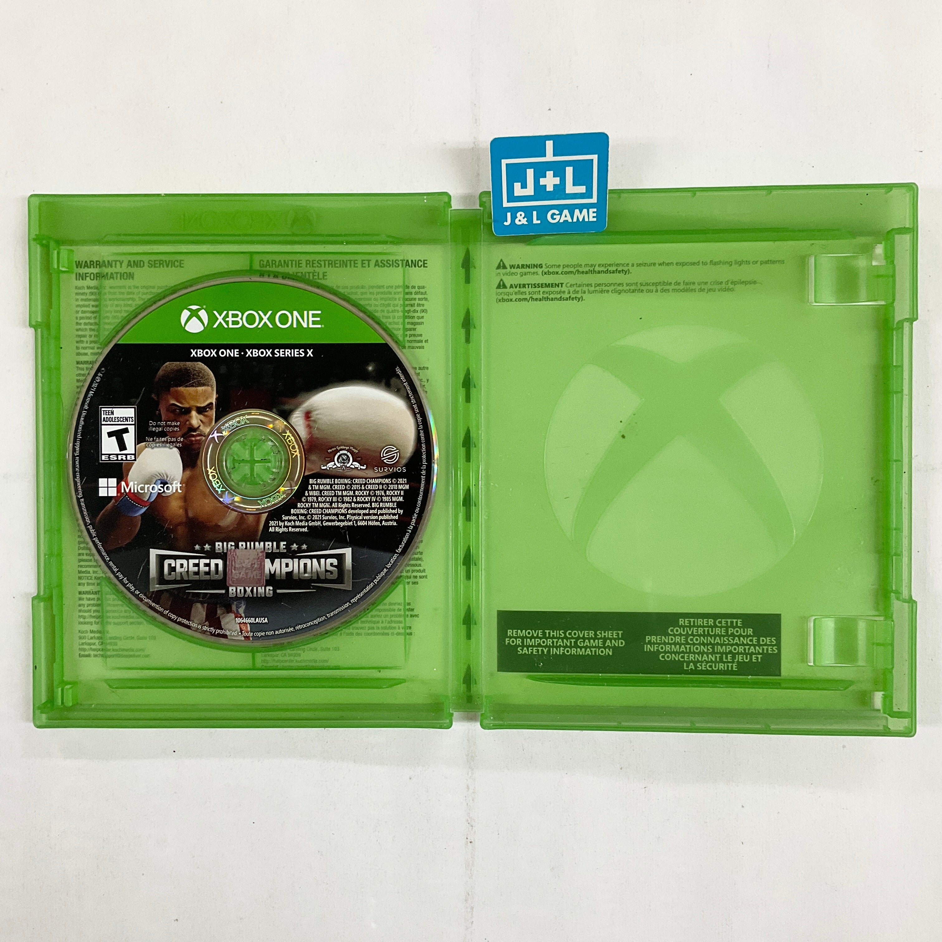 Big Rumble Boxing: Creed Champions - (XSX) Xbox Series X [Pre-Owned] Video Games Deep Silver   