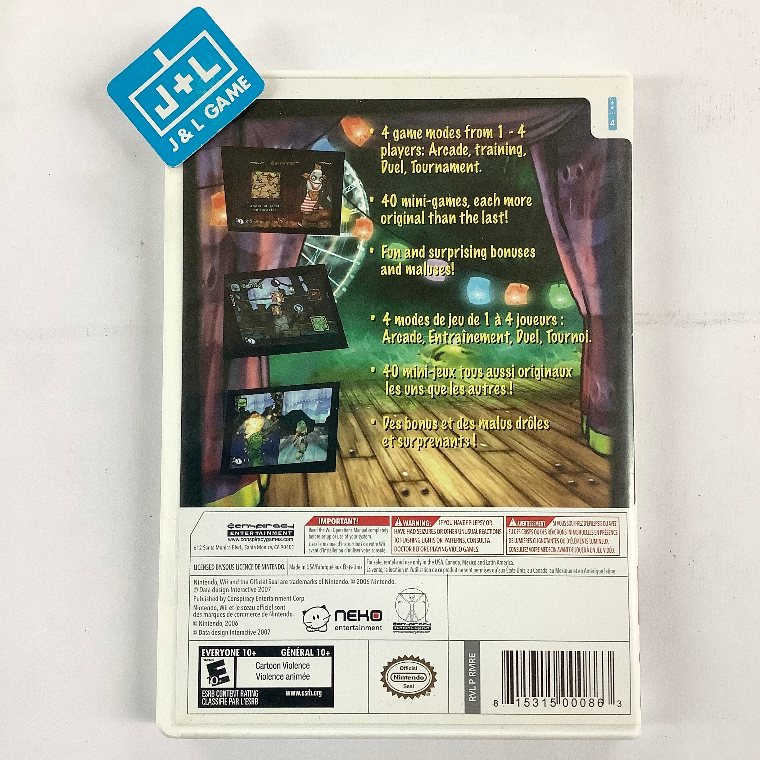 Cocoto Magic Circus - Nintendo Wii [Pre-Owned] Video Games Conspiracy Entertainment   