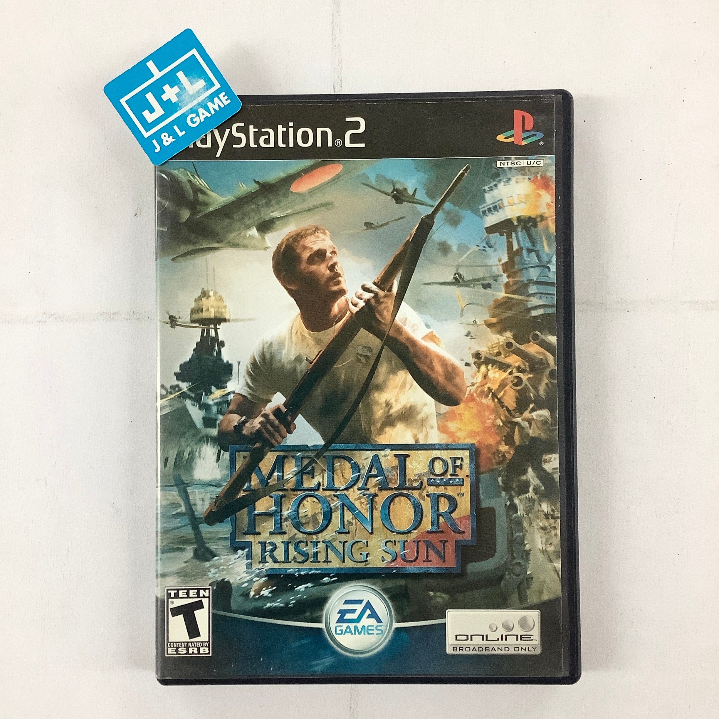 Medal of Honor: Rising Sun - (PS2) PlayStation 2 [Pre-Owned] Video Games EA Games   