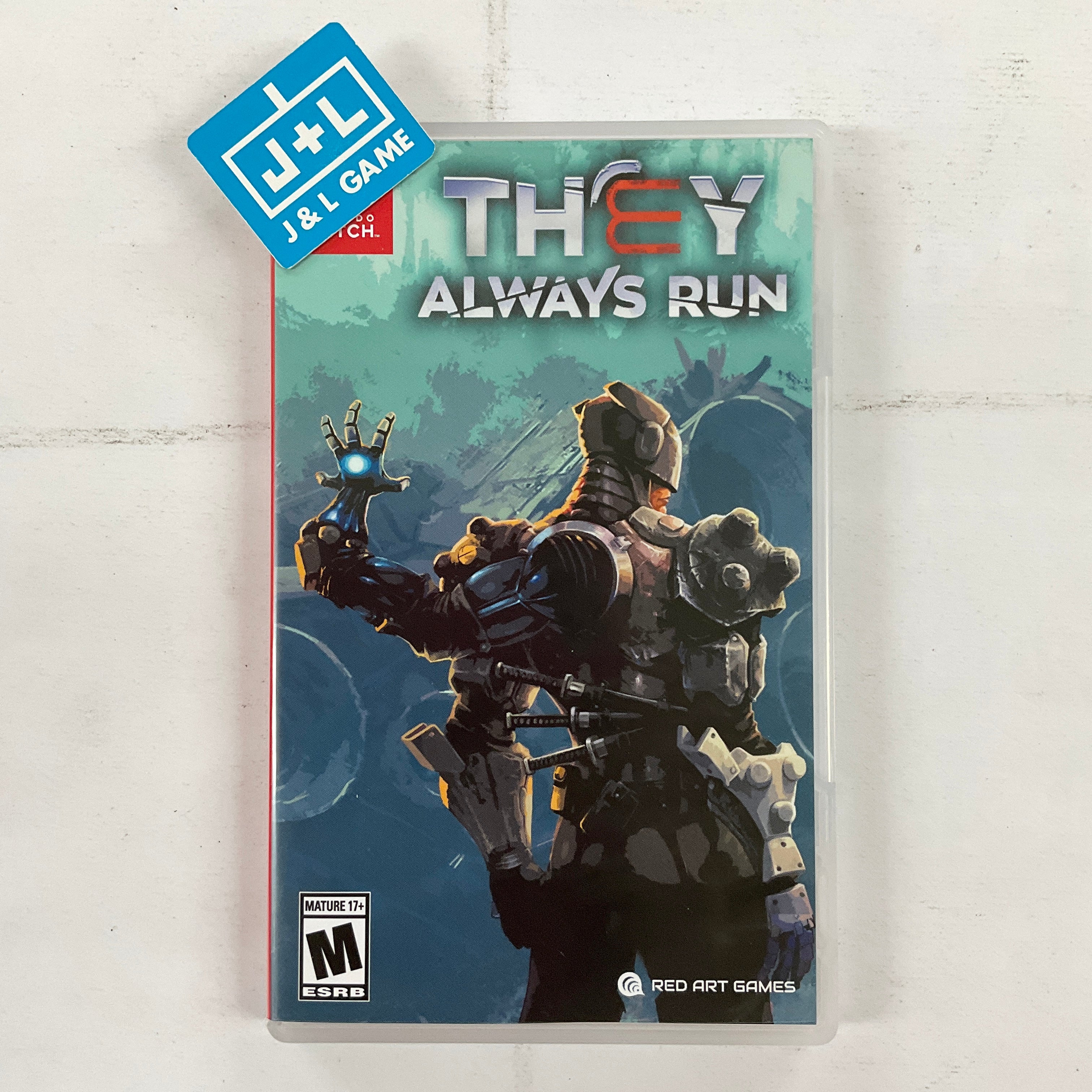 They Always Run - (NSW) Nintendo Switch [UNBOXING] Video Games Red Art Games   