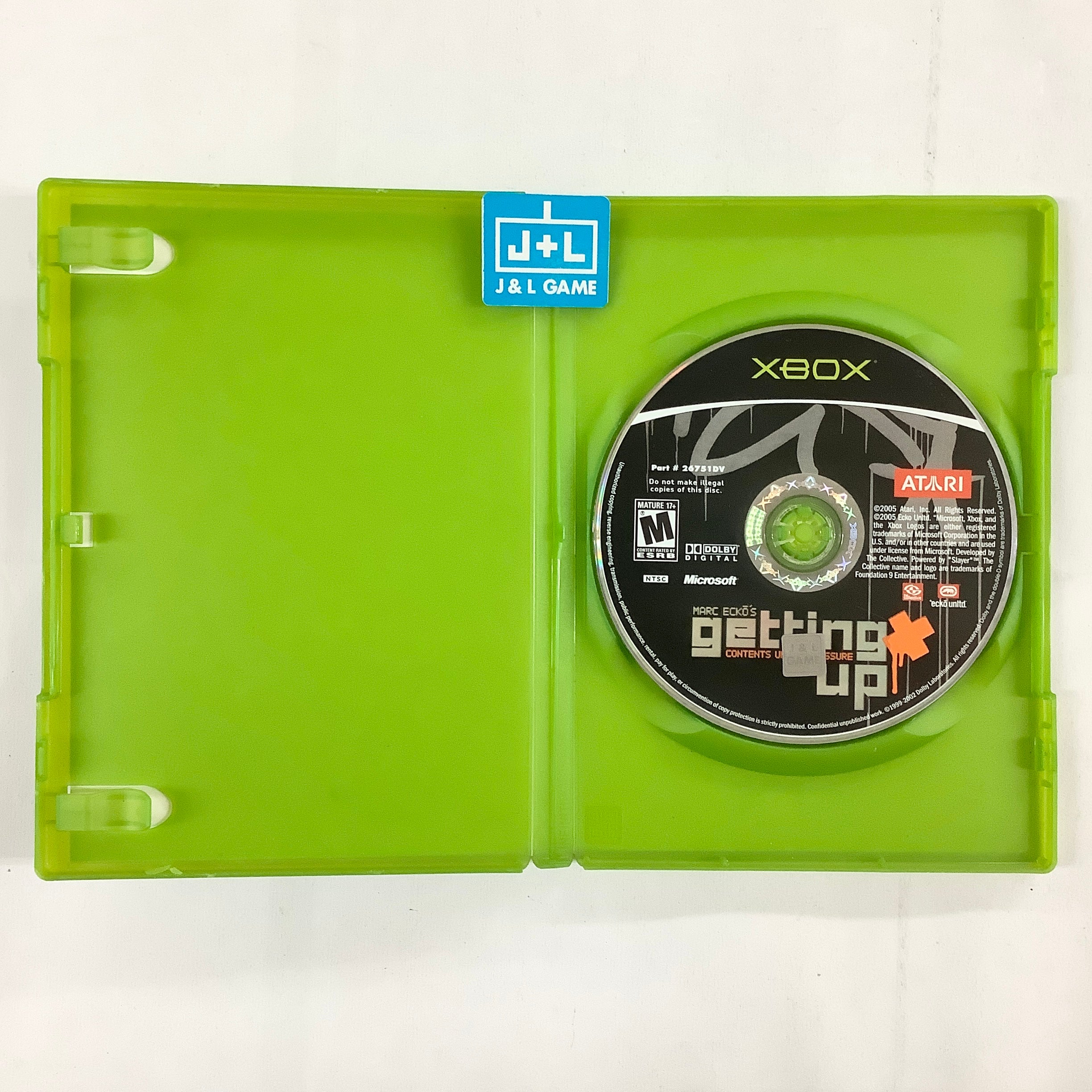 Marc Ecko's Getting Up: Contents Under Pressure - (XB) Xbox [Pre-Owned] Video Games Atari SA   