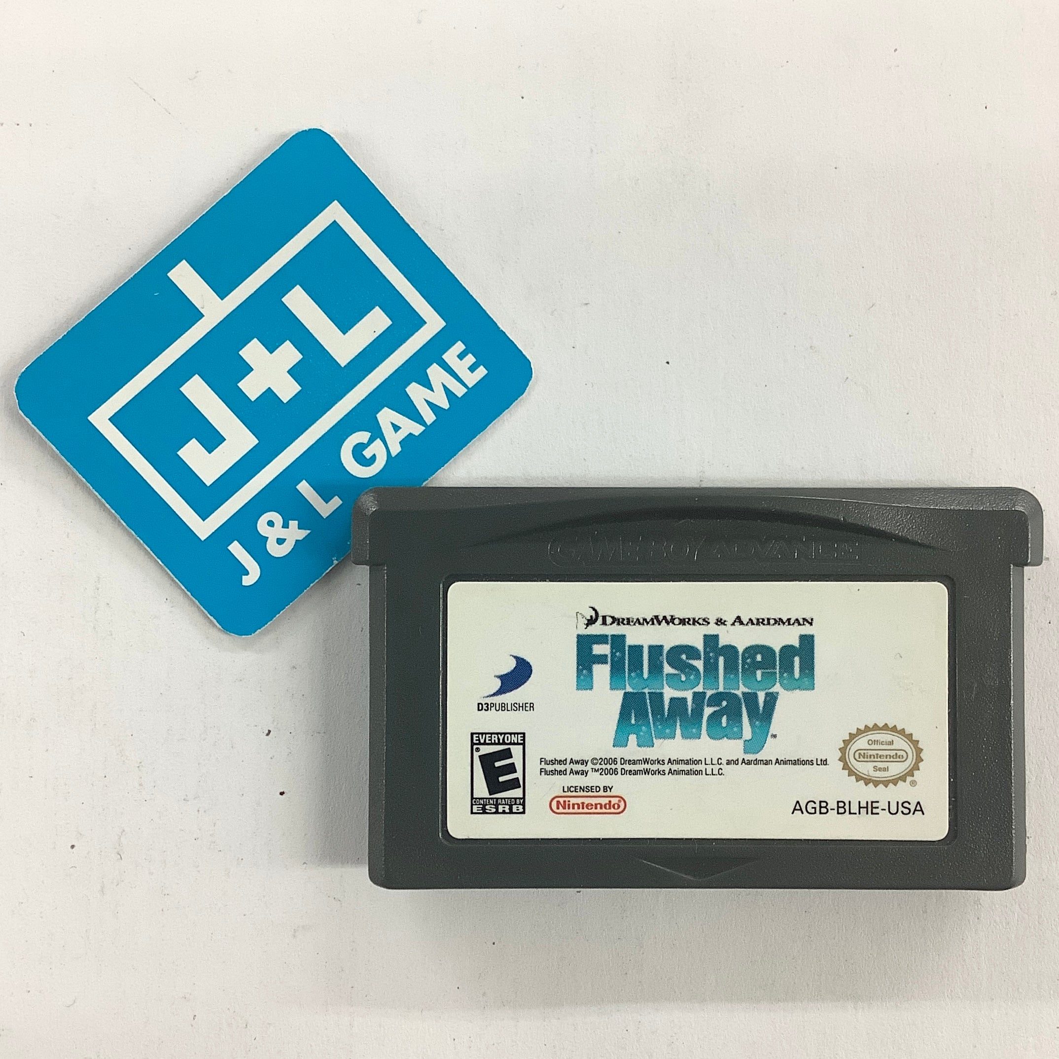 DreamWorks & Aardman Flushed Away - (GBA) Game Boy Advance [Pre-Owned] Video Games D3Publisher   