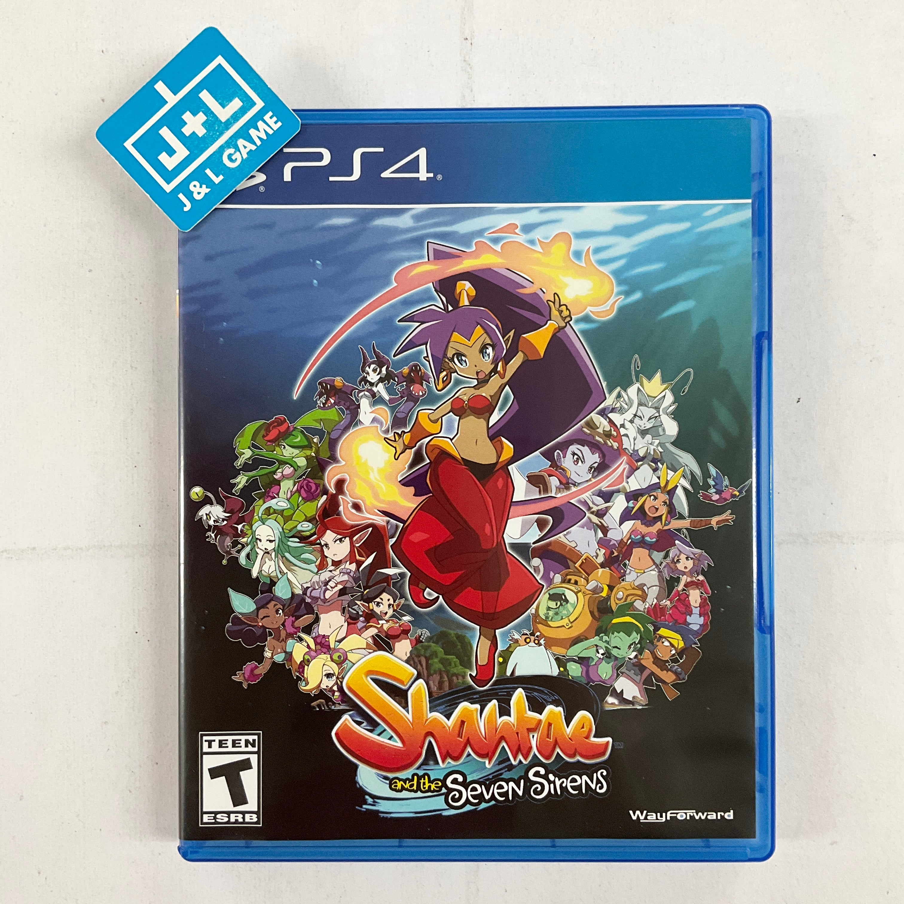Shantae and the Seven Sirens (Limited Run #343) - (PS4) PlayStation 4 [Pre-Owned] Video Games Limited Run Games   