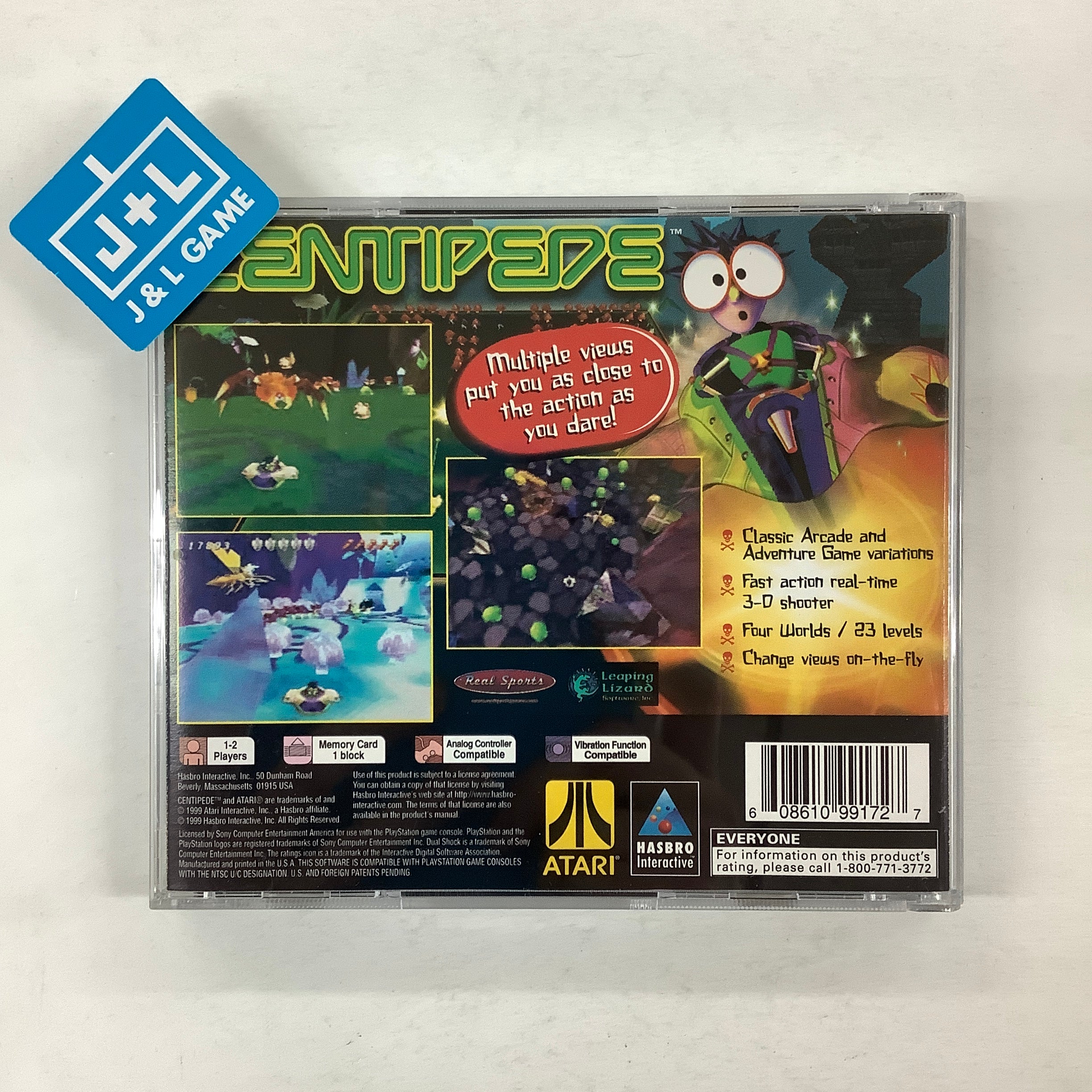 Centipede - (PS1) PlayStation 1 [Pre-Owned] Video Games Hasbro Interactive   