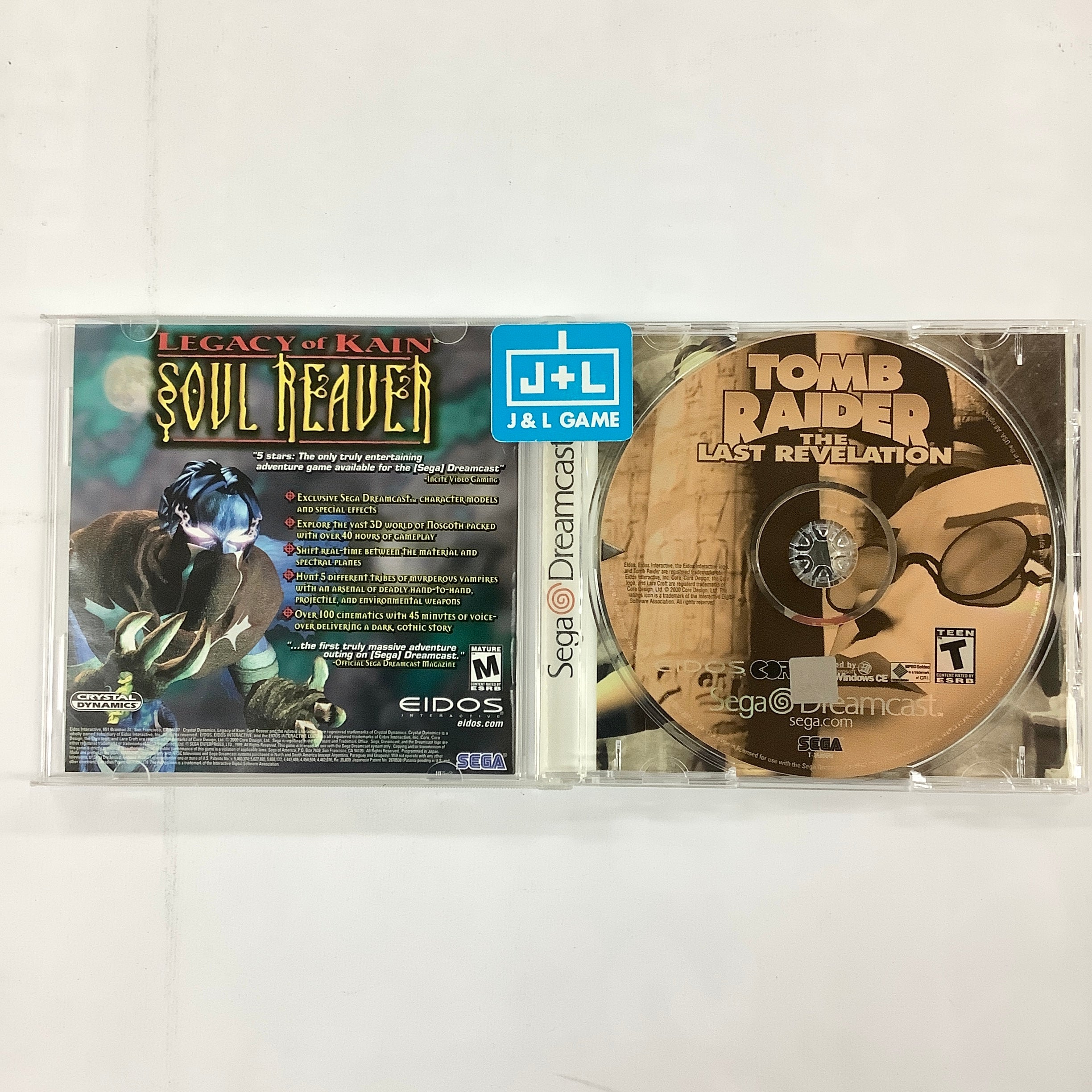 Tomb Raider: The Last Revelation - (DC) SEGA Dreamcast [Pre-Owned] Video Games Eidos Interactive   