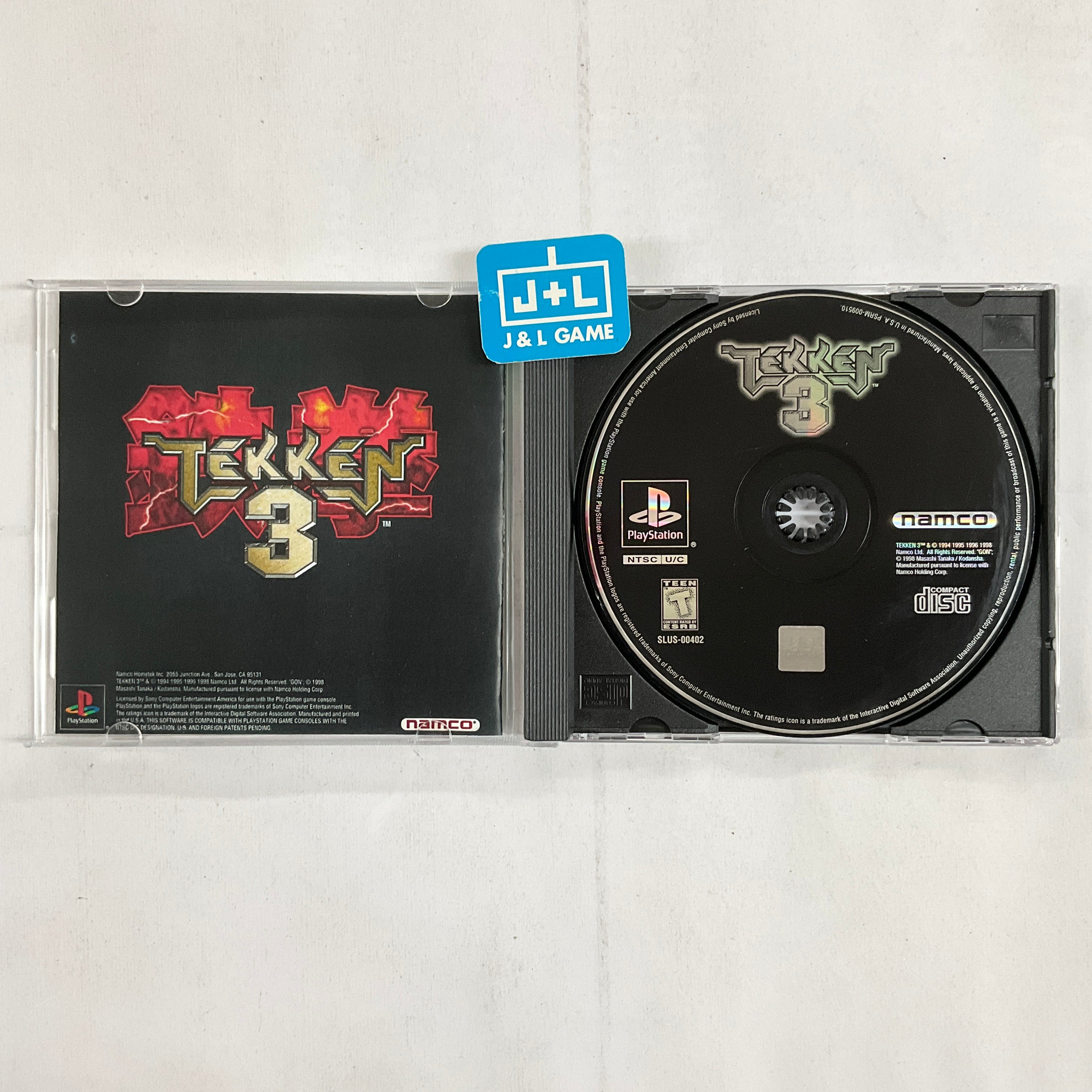 Tekken 3 (Greatest Hits) - (PS1) PlayStation 1 [Pre-Owned] | J&L Game