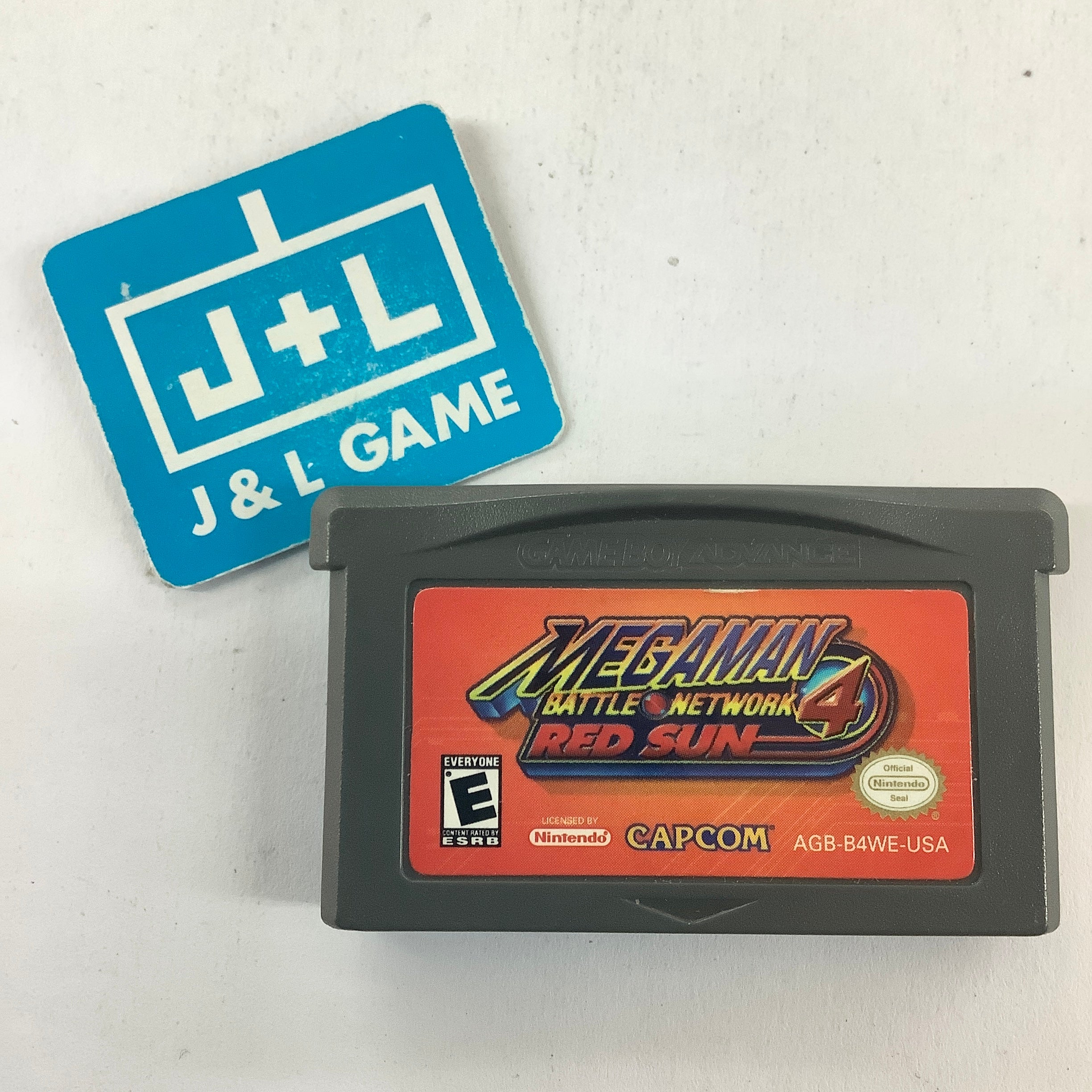 Mega Man Battle Network 4: Red Sun - (GBA) Game Boy Advance [Pre-Owned] Video Games Capcom   