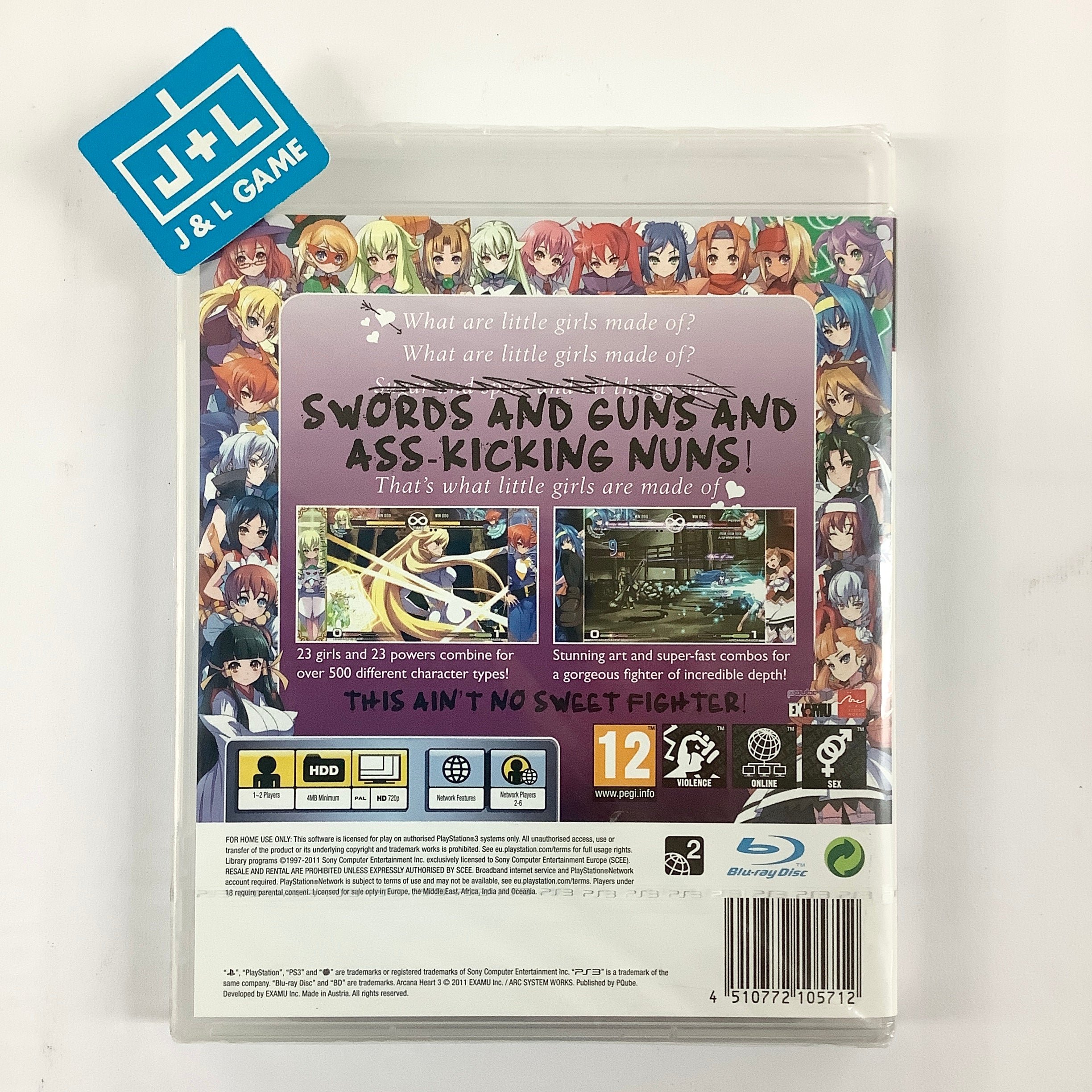 Arcana Heart 3 - (PS3) PlayStation 3 (European Import) Video Games PQube   