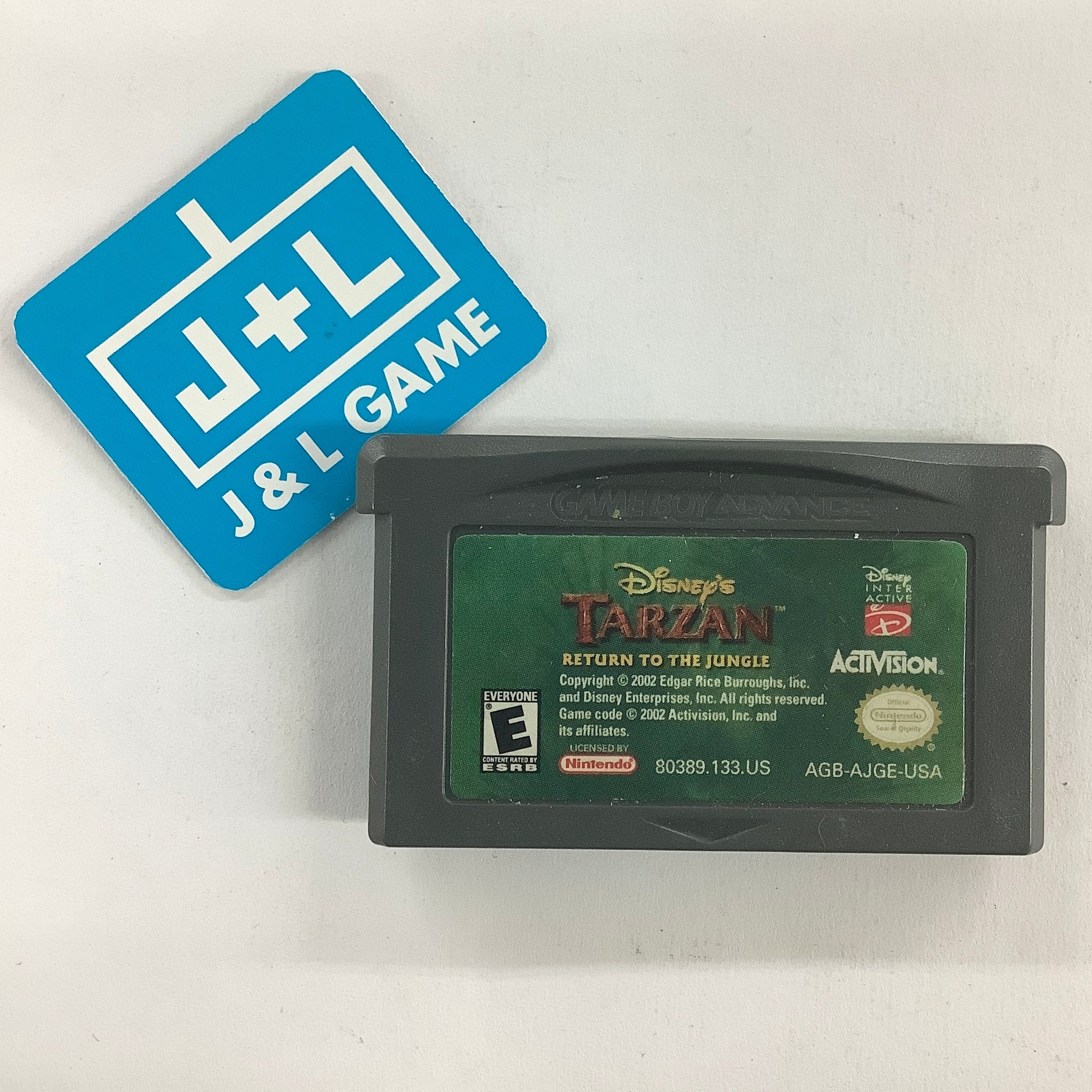 Disney's Tarzan: Return to the Jungle - (GBA) Game Boy Advance [Pre-Owned] Video Games Activision   