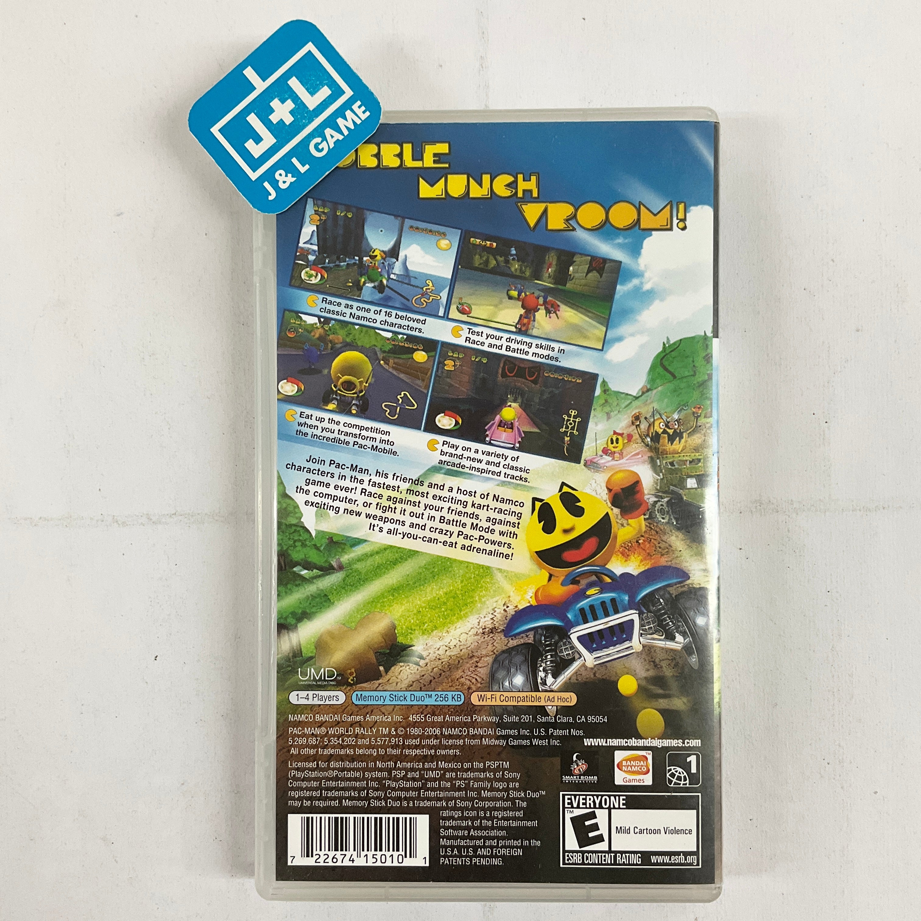 Pac-Man World Rally - Sony PSP [Pre-Owned] Video Games Namco Bandai Games   