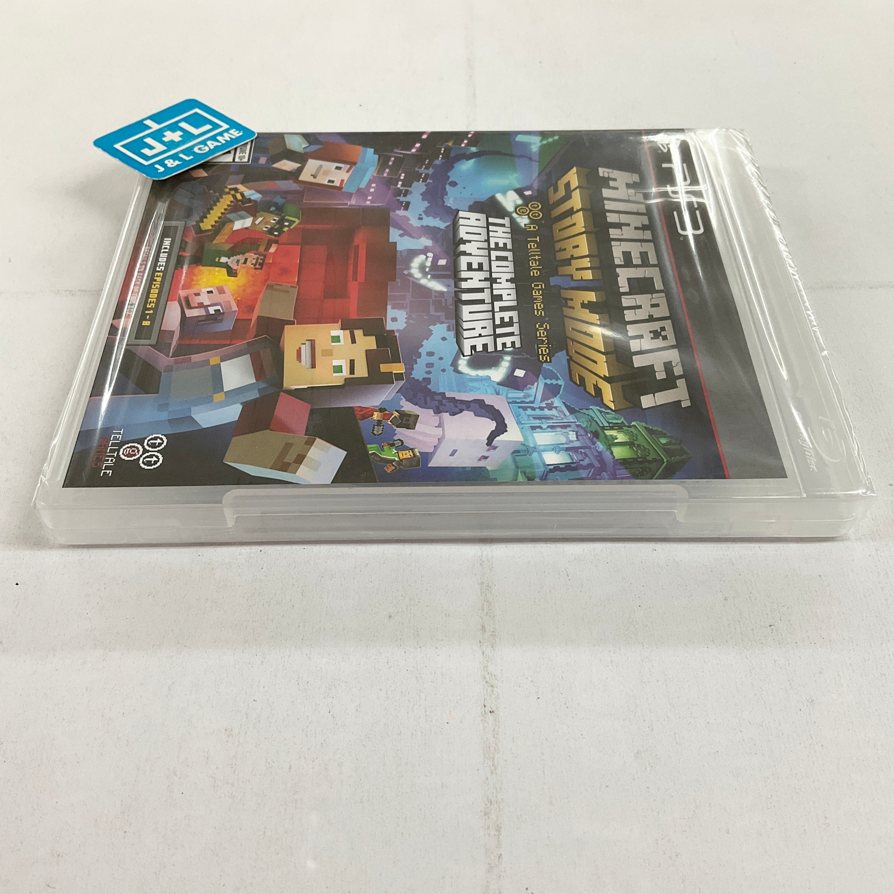 Minecraft: Story Mode - A Telltale Games Series - The Complete Adventure - (PS3) PlayStation 3 Video Games Telltale Games   