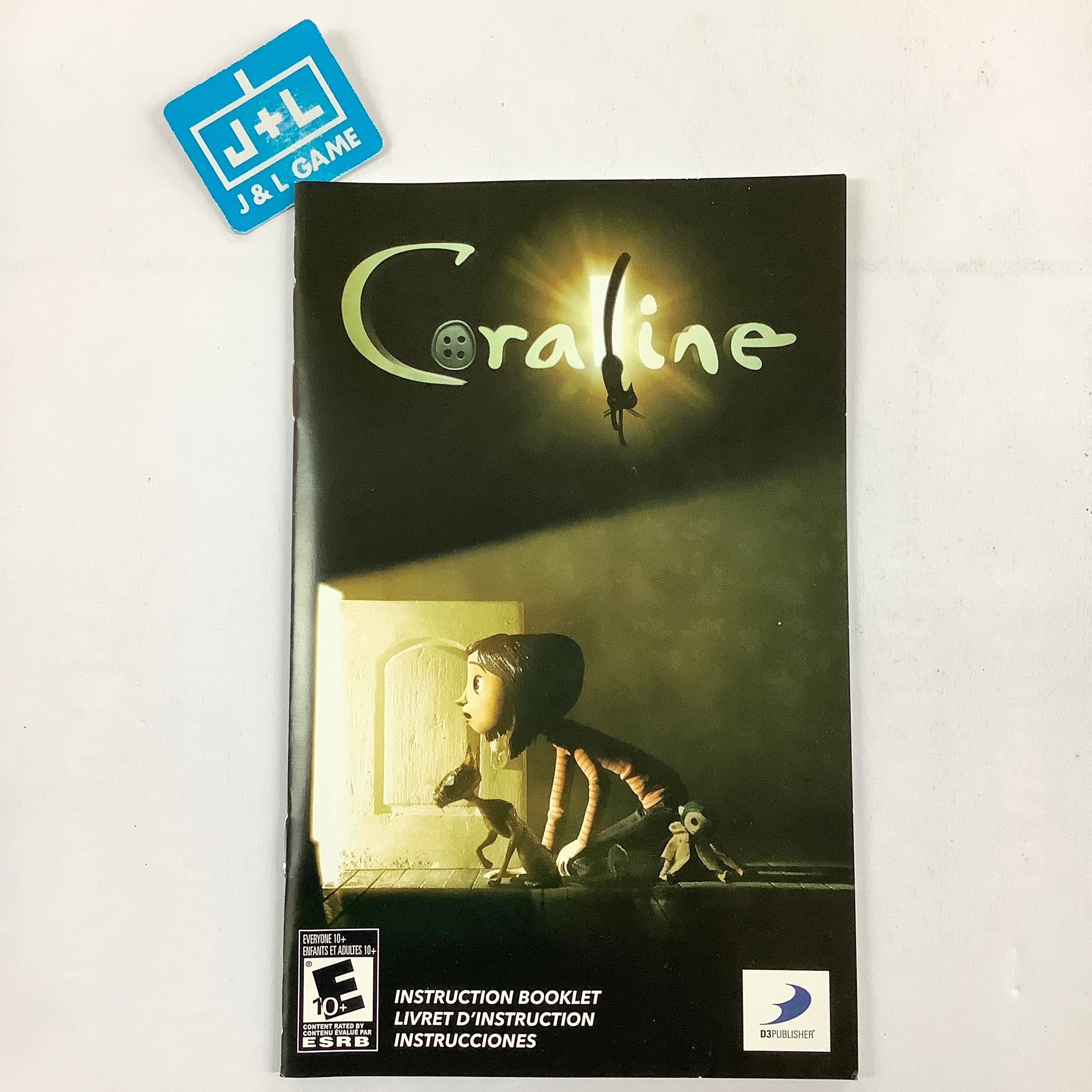 Coraline - (PS2) PlayStation 2 [Pre-Owned] Video Games D3Publisher   