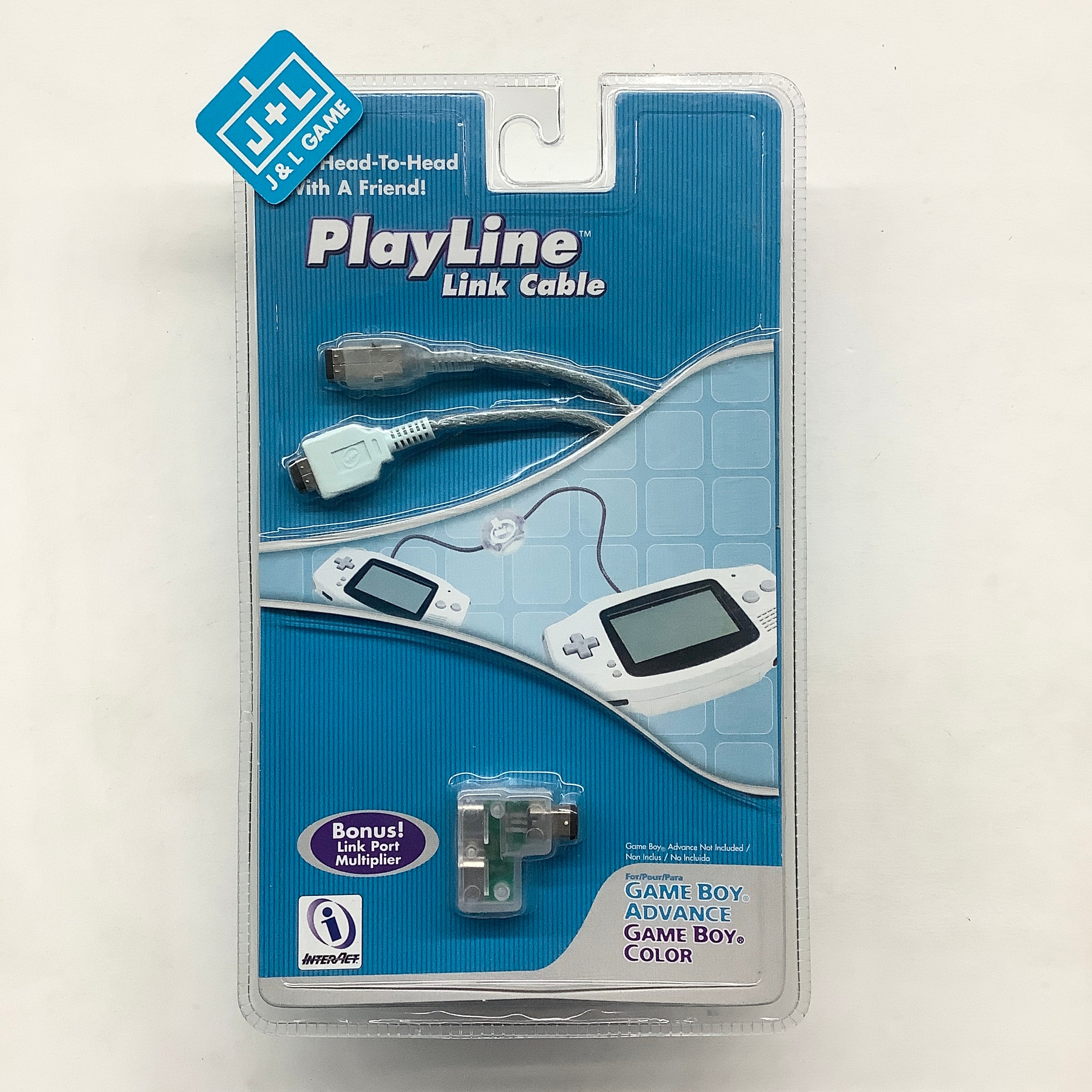 InterAct PlayLine Link Cable for Game Boy Advance and Game Boy Color - (GBA) Game Boy Advance Accessories Inter Act   