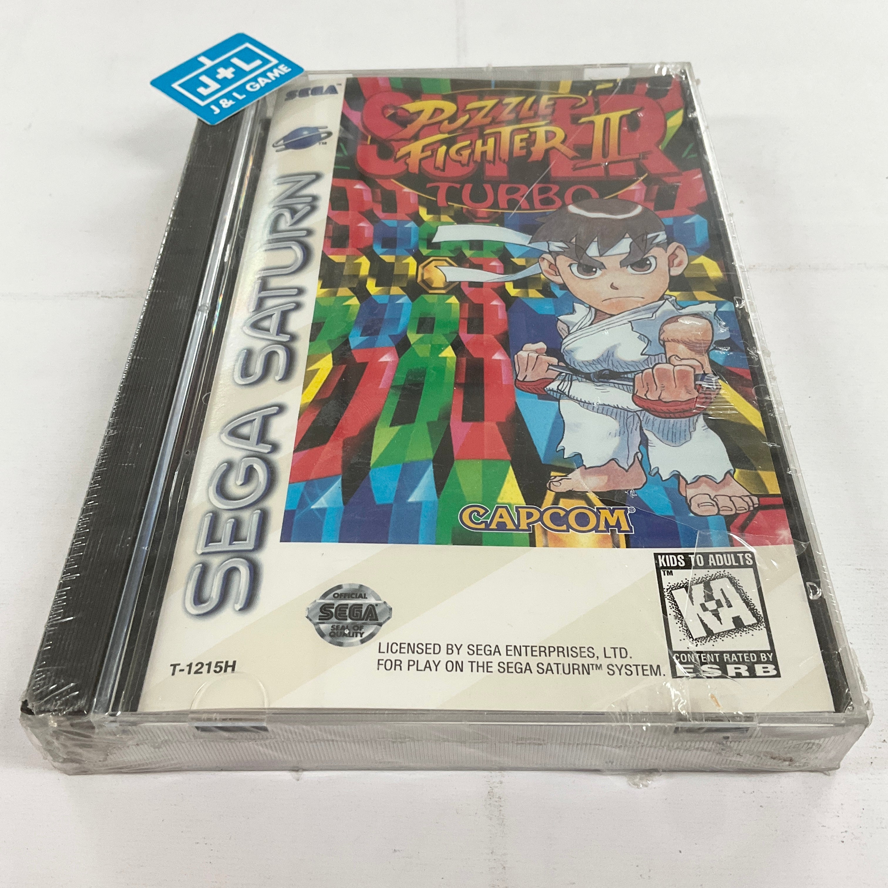 SUPER PUZZLE FIGHTER II TURBO SEGA SATURN PAL-EURO COMPLETE Very Good Condition 5028587081170 SUPER PUZZLE FIGHTER II TURBO SEGA SATURN PAL-EURO COMPLETE Very Good Condition 5028587081170