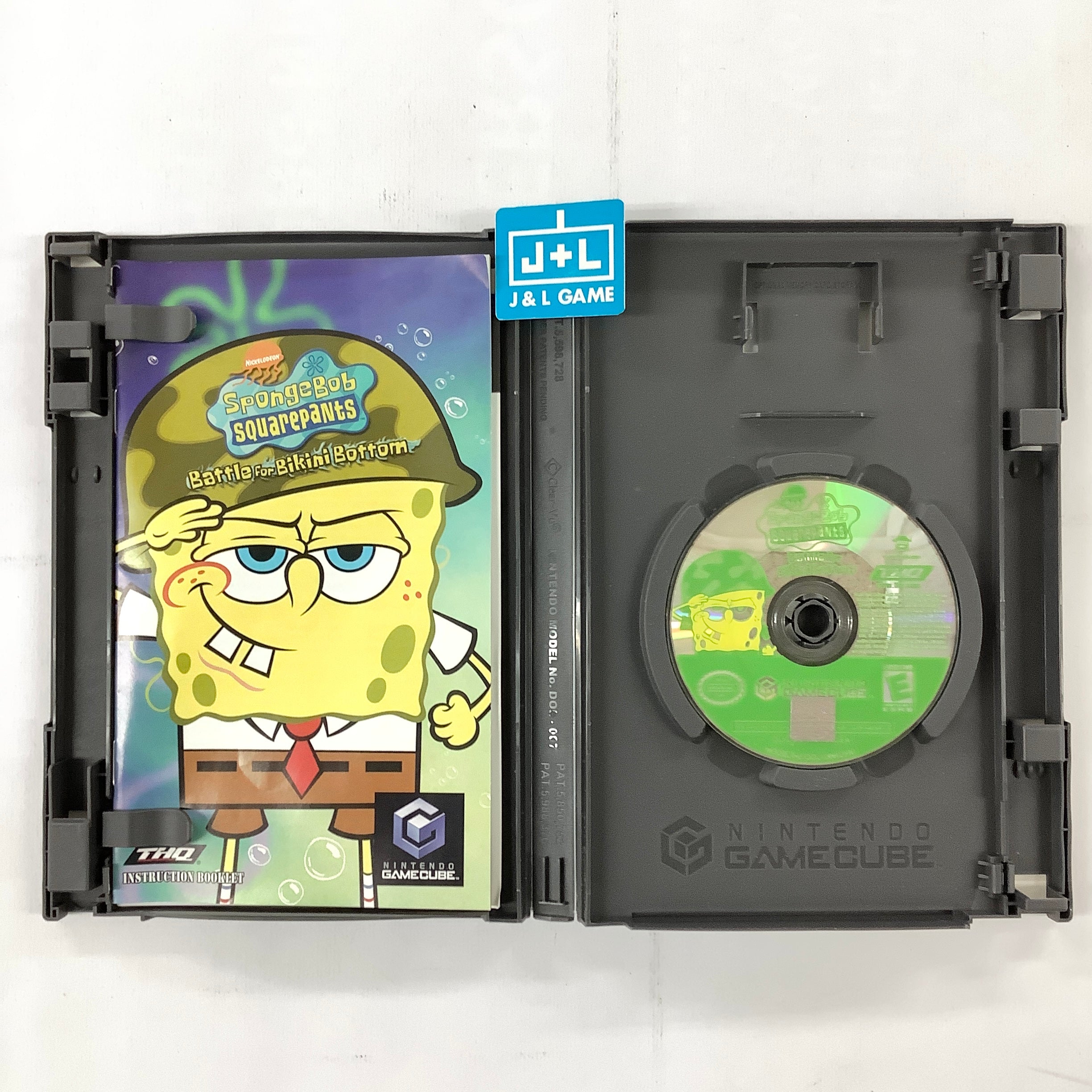 SpongeBob SquarePants: Battle for Bikini Bottom (Player's Choice) - (GC) GameCube [Pre-Owned] Video Games THQ   