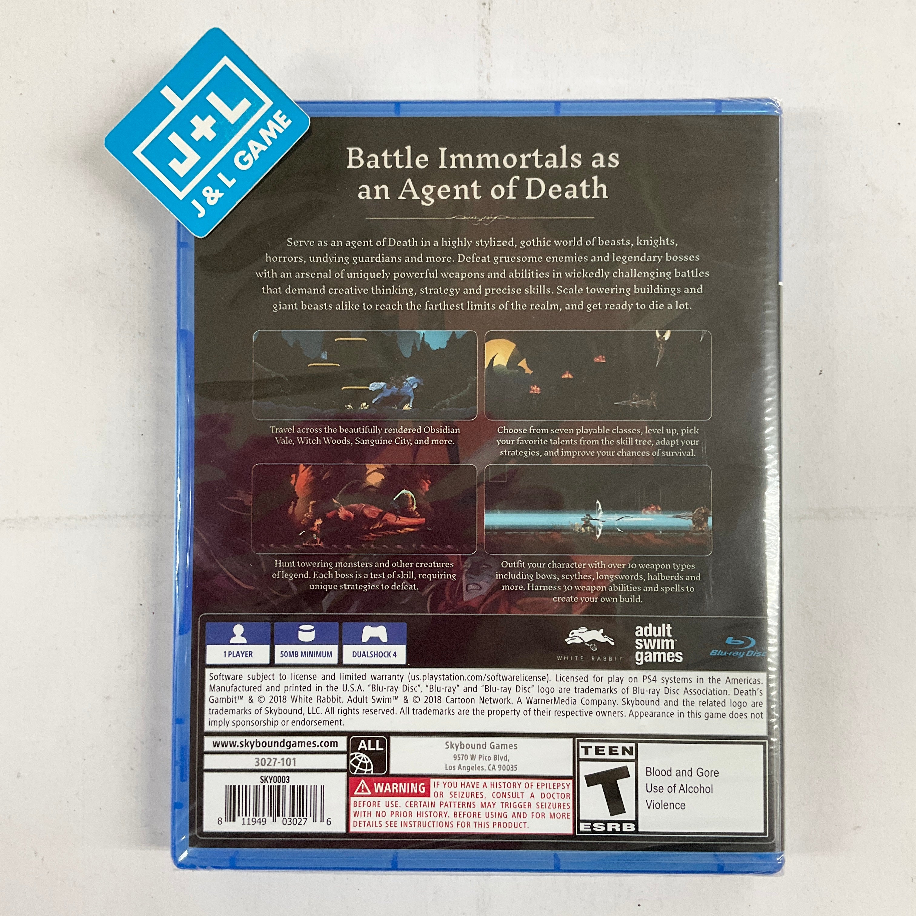 Death's Gambit - (PS4) PlayStation 4 Video Games Skybound Games   