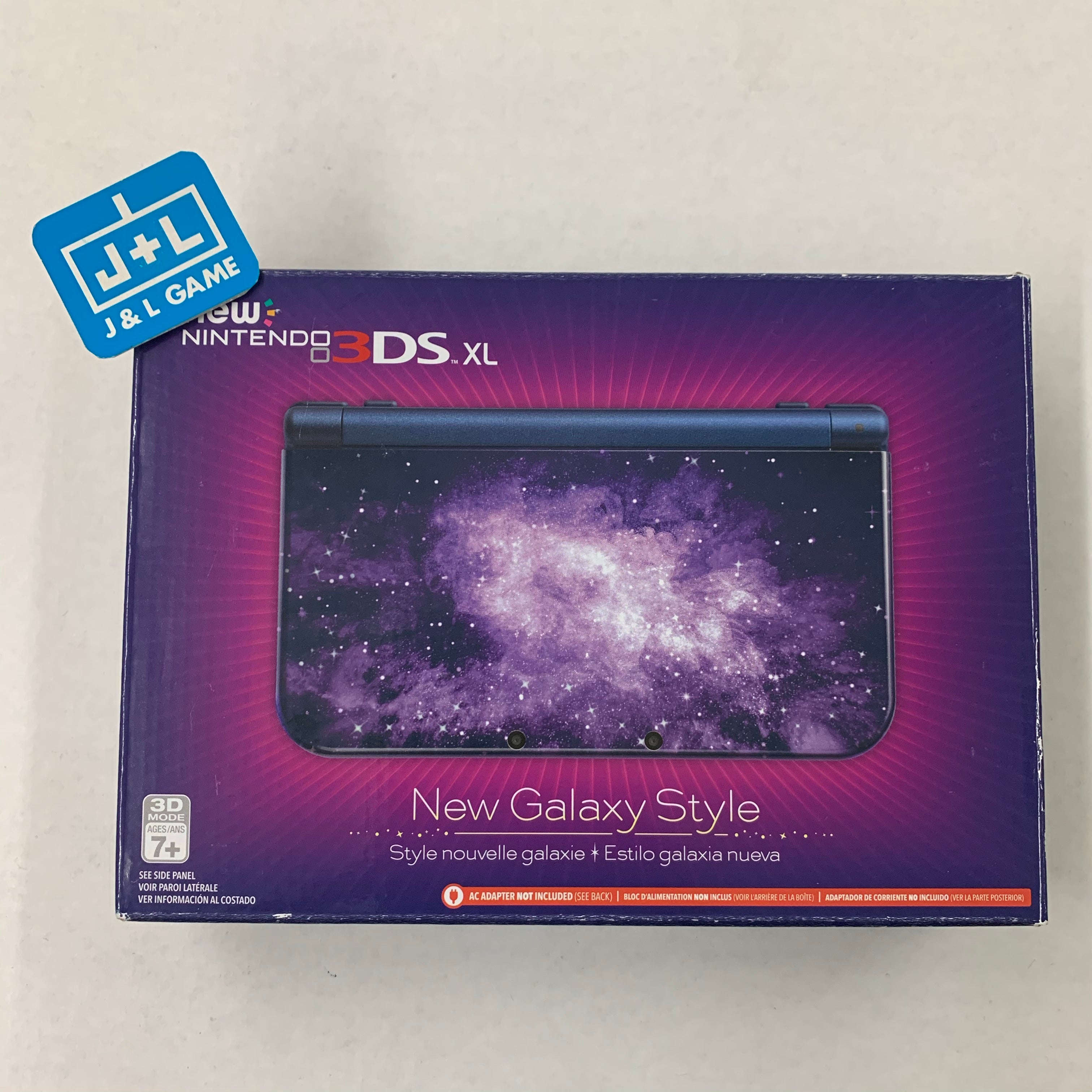 New Nintendo 3DS XL Console (Galaxy Style) - Nintendo 3DS Consoles Nintendo   