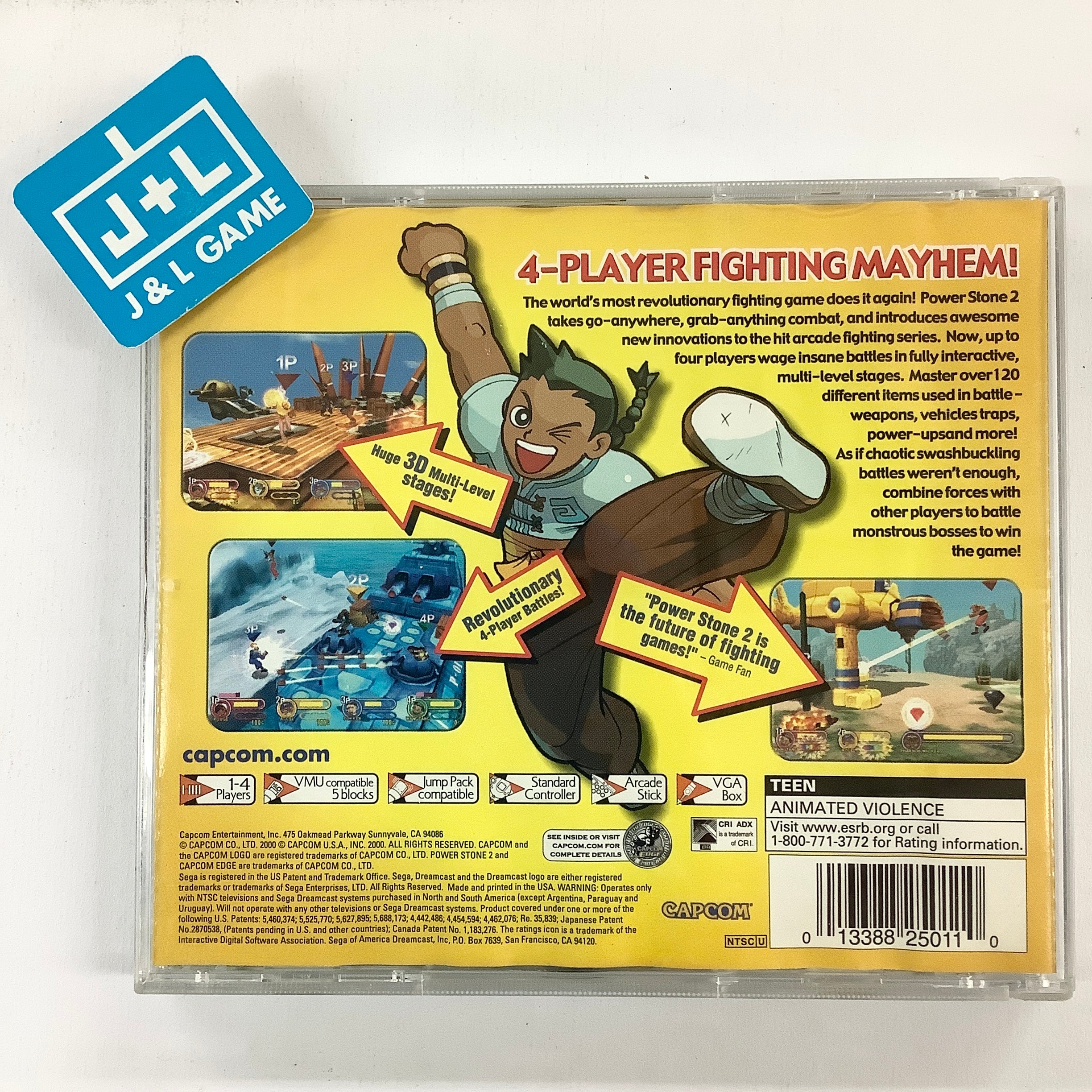 Power Stone 2 - (DC) SEGA Dreamcast [Pre-Owned] | J&L Game