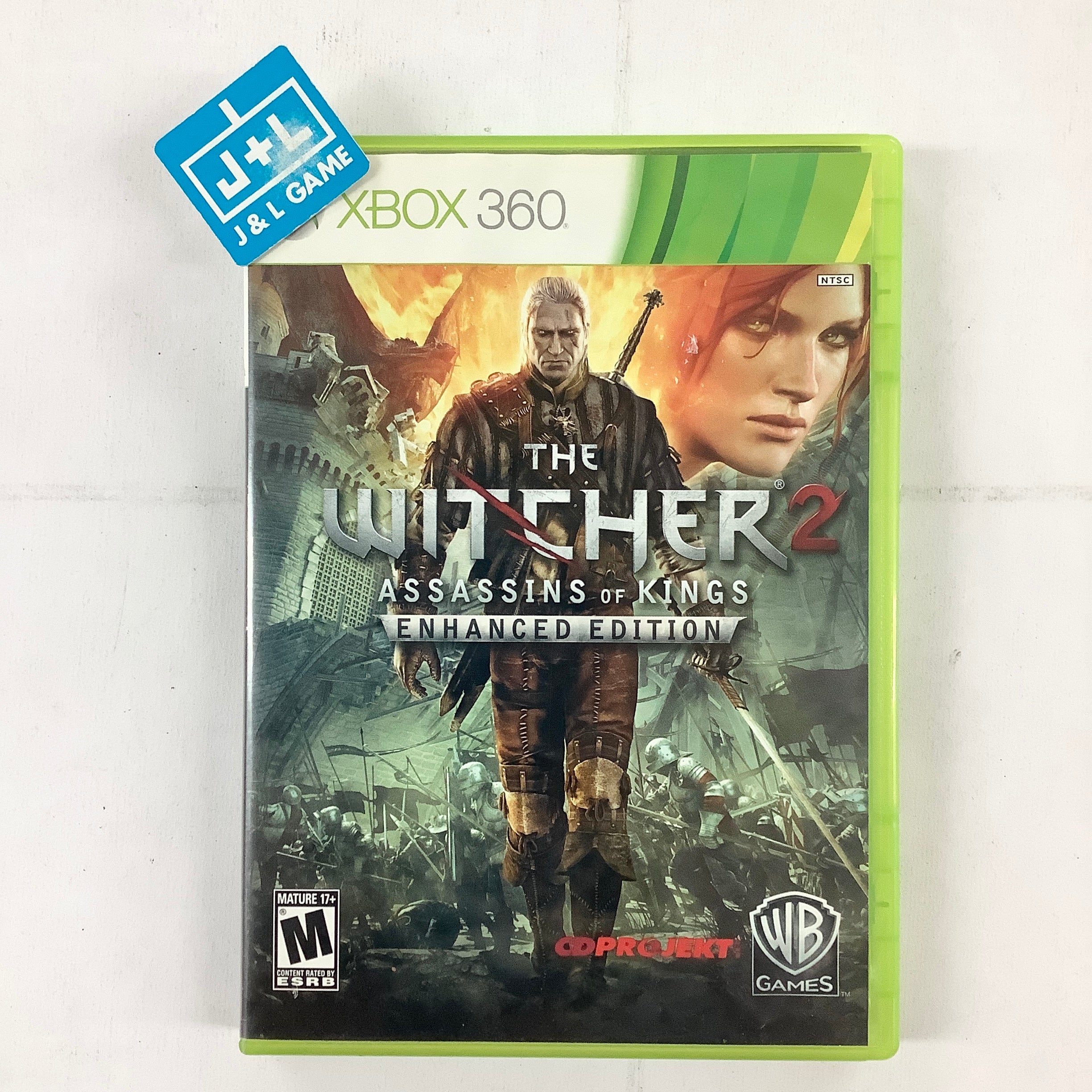 The Witcher 2: Assassins of Kings (Enhanced Edition) - Xbox 360 [Pre-Owned] Video Games Warner Bros. Interactive Entertainment   