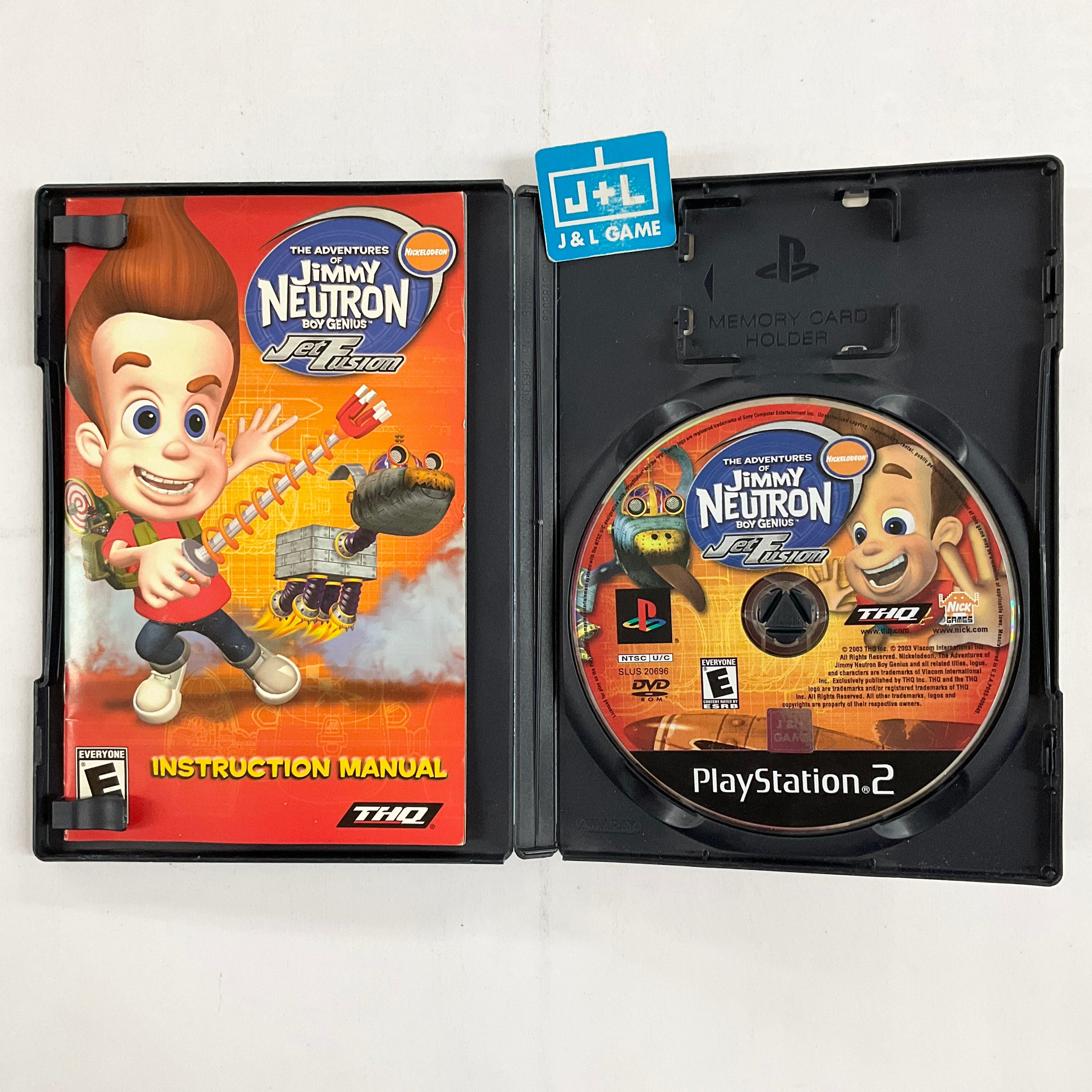 Jimmy Neutron Boy Genius: Jet Fusion (PS2) Playstation [Pre