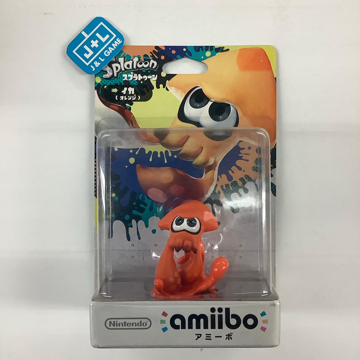 Inkling Squid (Orange) (Splatoon series) - Nintendo WiiU Amiibo 