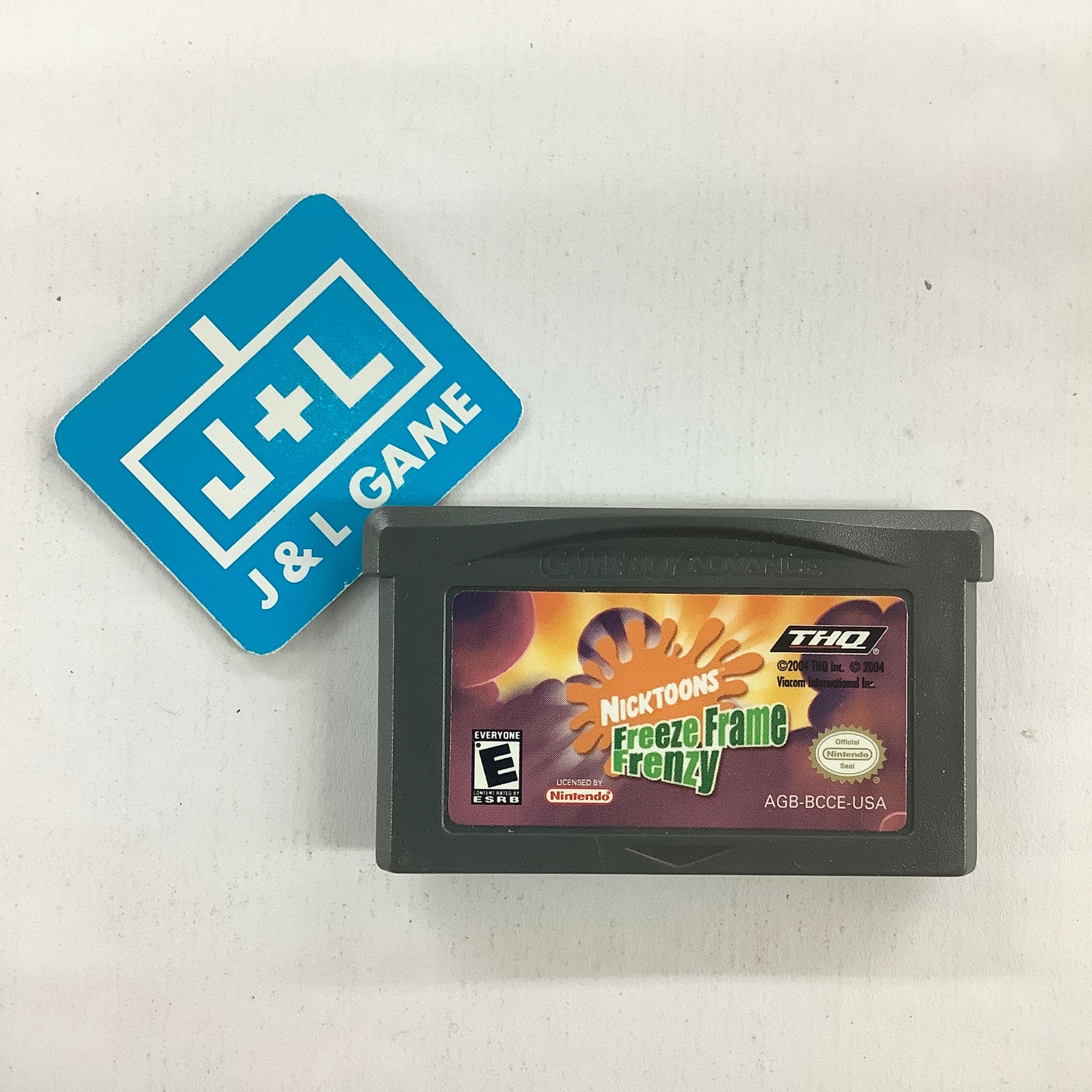 Nicktoons: Freeze Frame Frenzy - (GBA) Game Boy Advance [Pre-Owned] Video Games THQ   