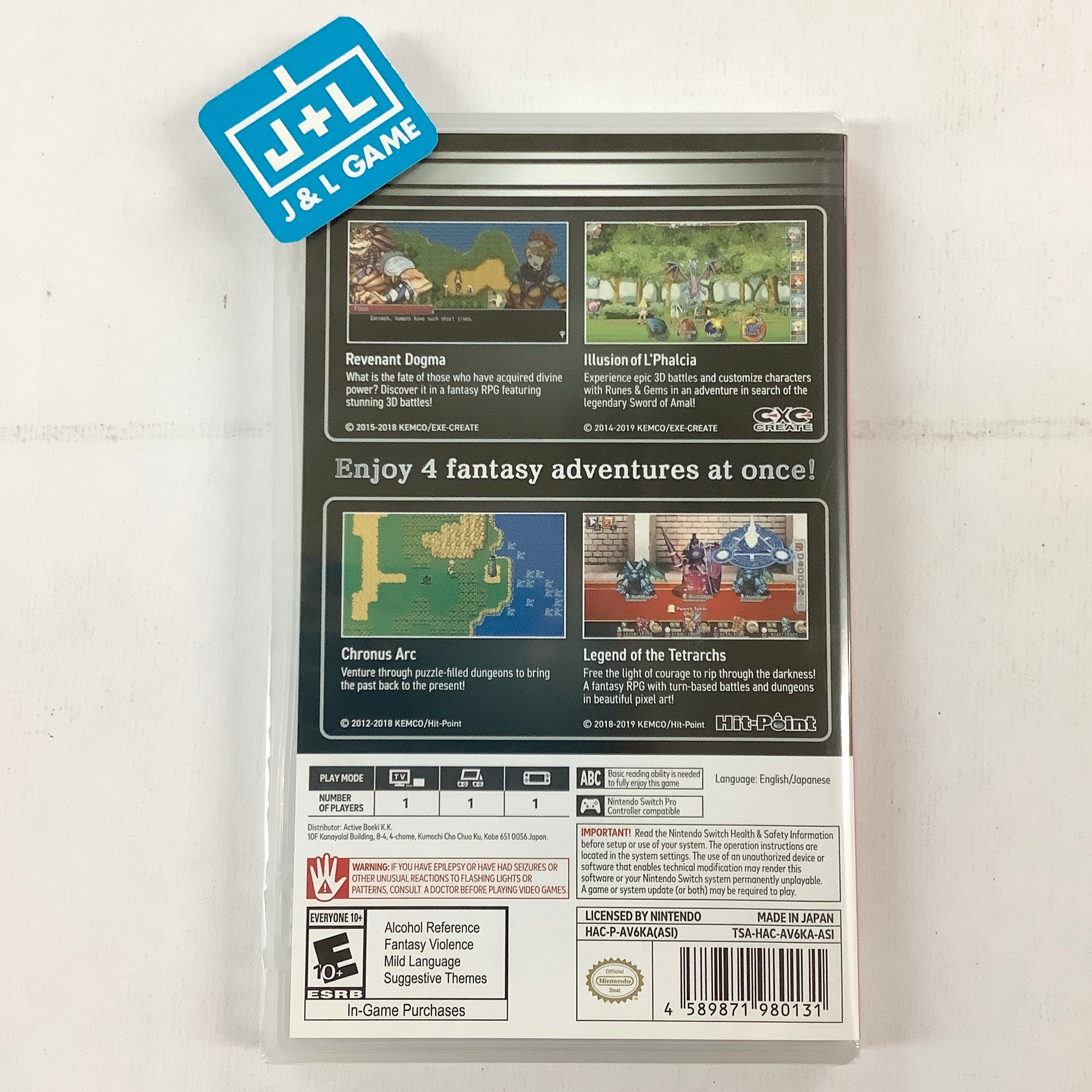 Kemco RPG Omnibus - (NSW) Nintendo Switch Video Games Kemco   