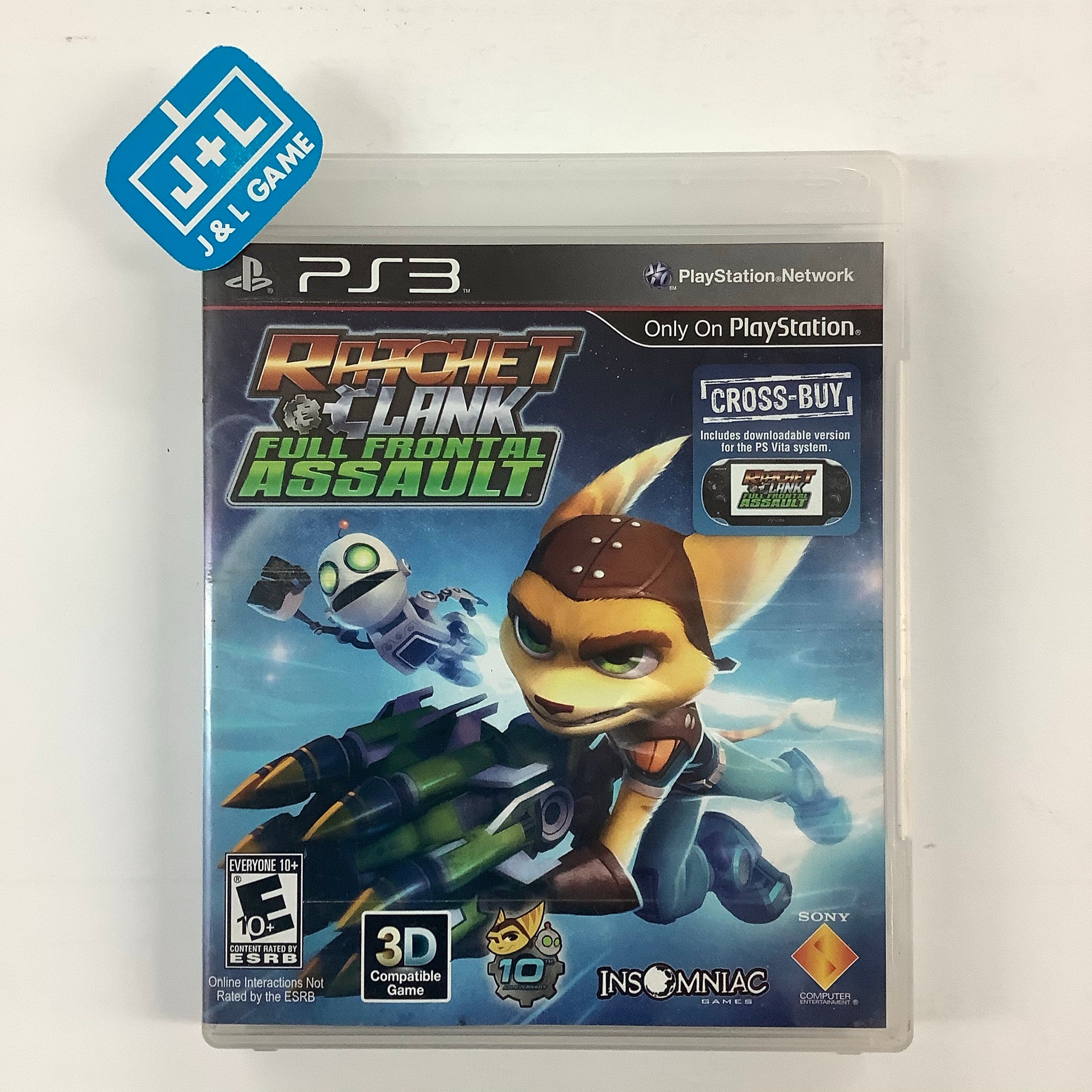 Ratchet & Clank: Full Frontal Assault - (PS3) PlayStation 3 [Pre-Owned] Video Games SCEA   