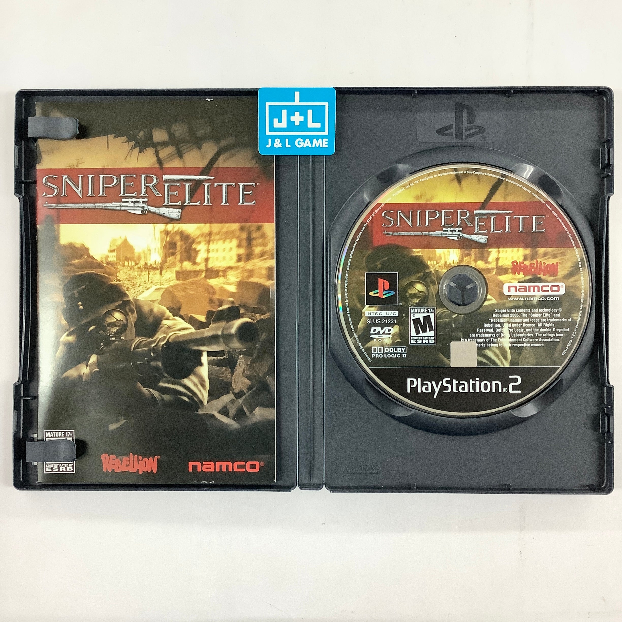 Sniper Elite - (PS2) PlayStation 2 [Pre-Owned] Video Games Namco   