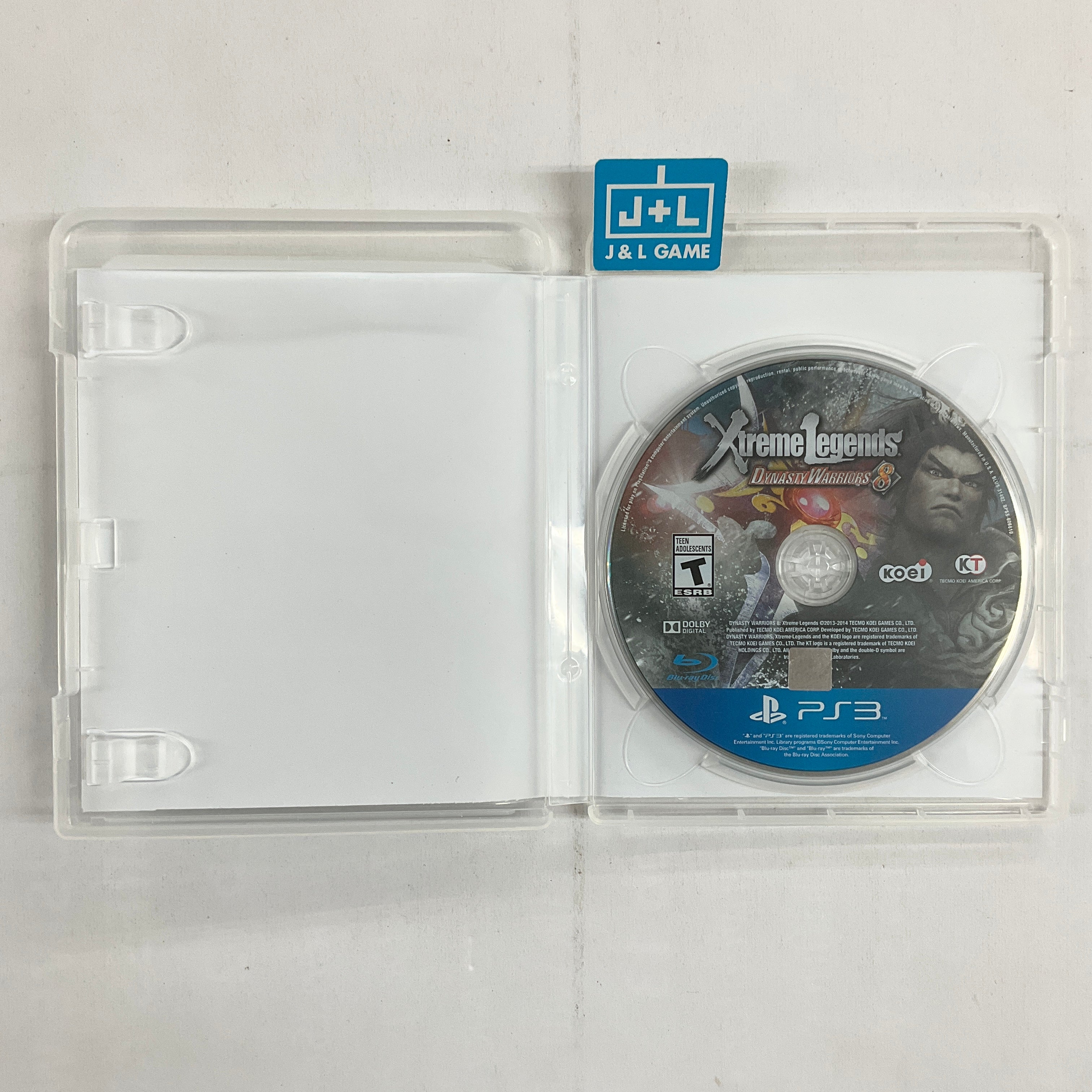 Dynasty Warriors 8: Xtreme Legends - (PS3) PlayStation 3 [Pre-Owned] Video Games Tecmo Koei Games   
