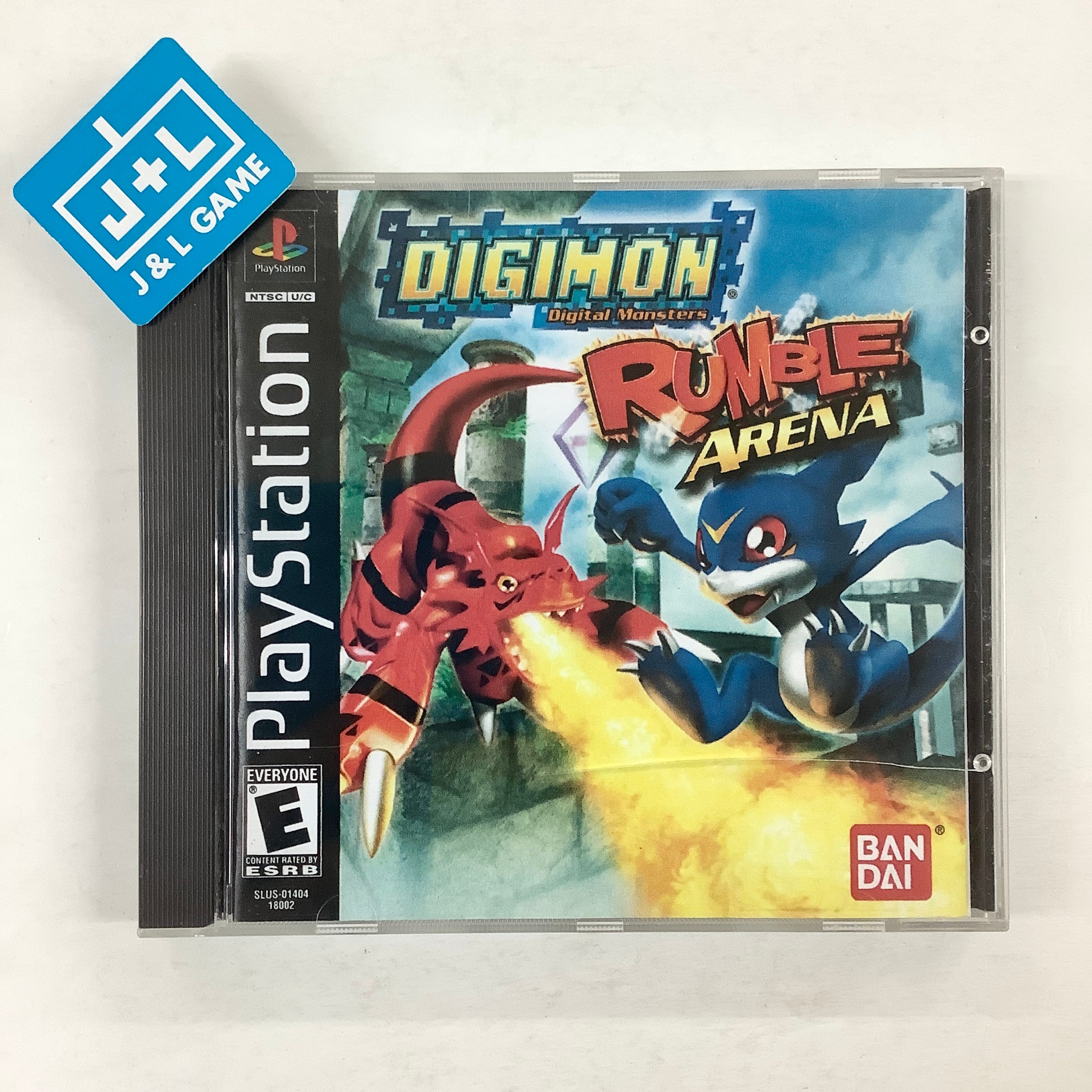 Digimon Rumble Arena - (PS1) PlayStation 1 [Pre-Owned] Video Games Bandai   