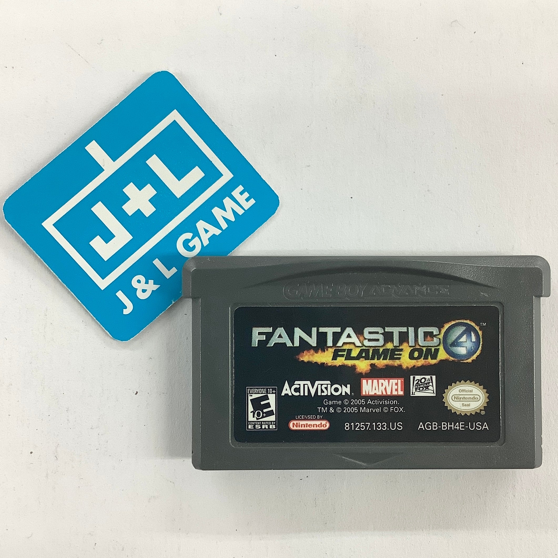 Fantastic 4: Flame on - (GBA) Game Boy Advance [Pre-Owned] Video Games Activision   