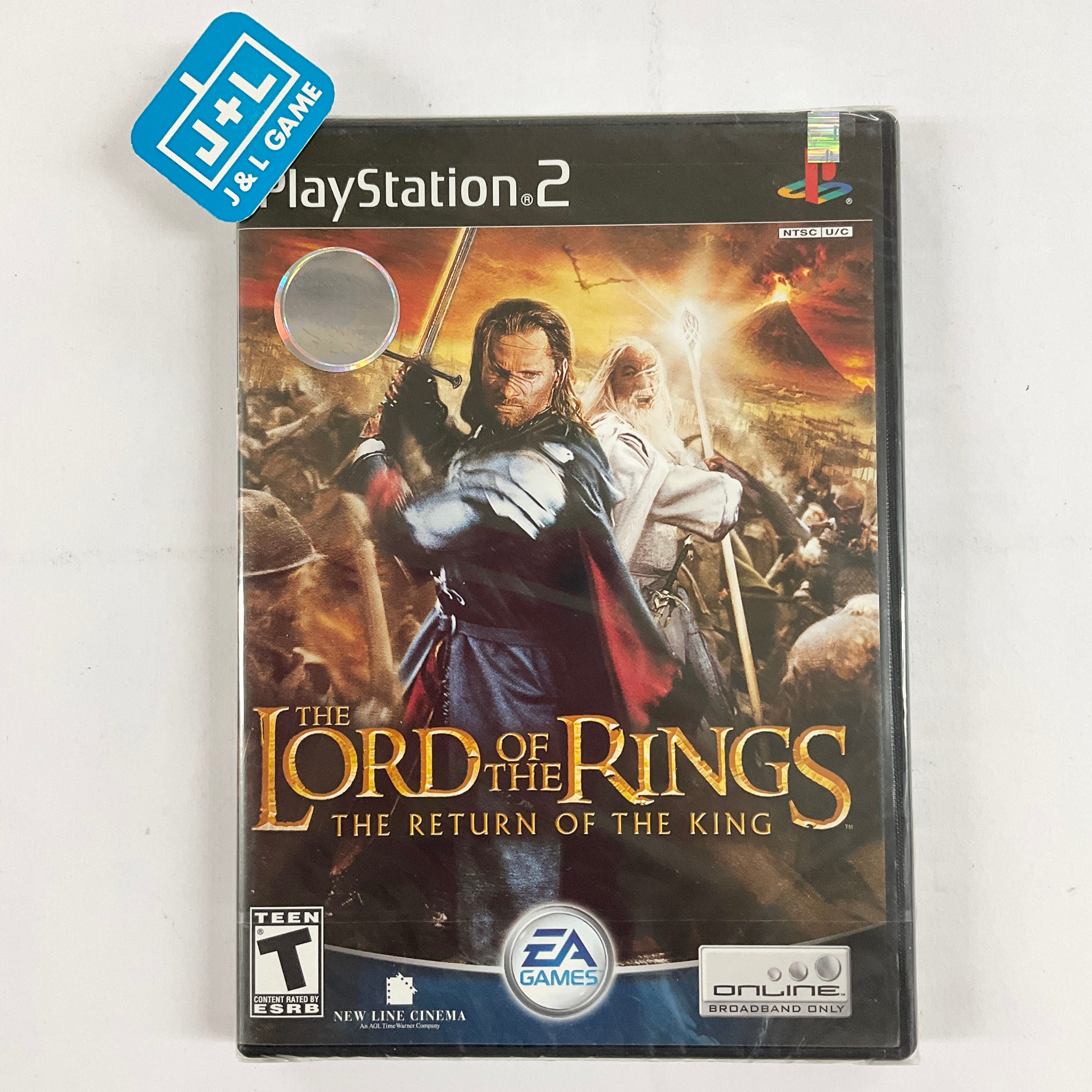 The Lord of the Rings: The Return of the King - (PS2) PlayStation 2 Video Games EA Games   