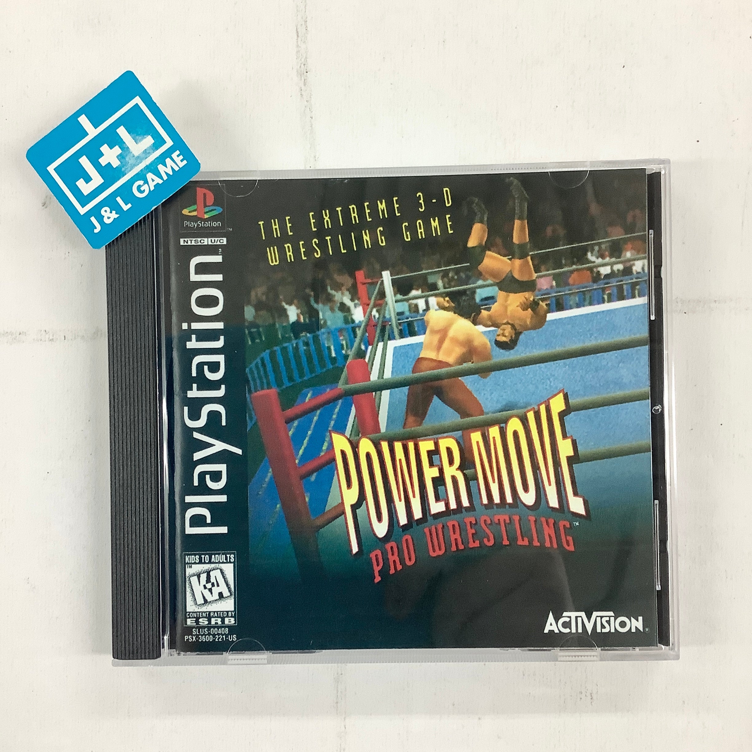 Power Move Pro Wrestling - (PS1) PlayStation 1 [Pre-Owned] Video Games Activision   