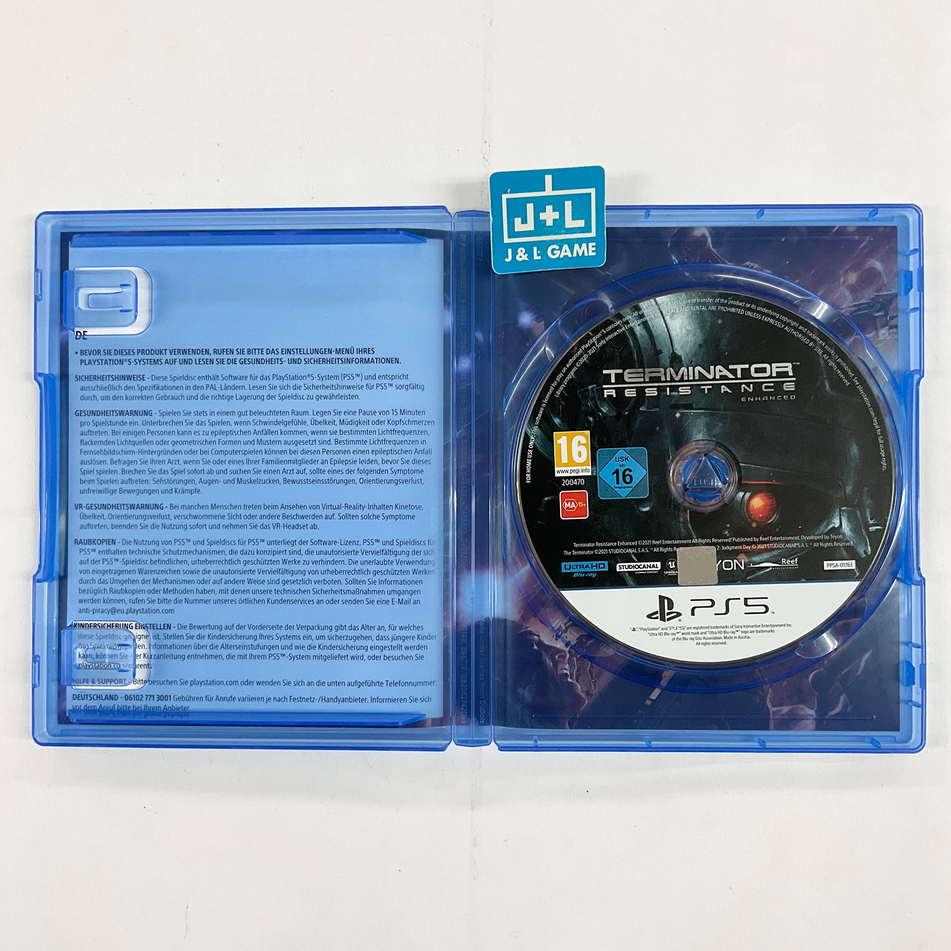 Terminator Resistance - (PS5) PlayStation 5 (European Import) [UNBOXING] Software Reef Entertainment   