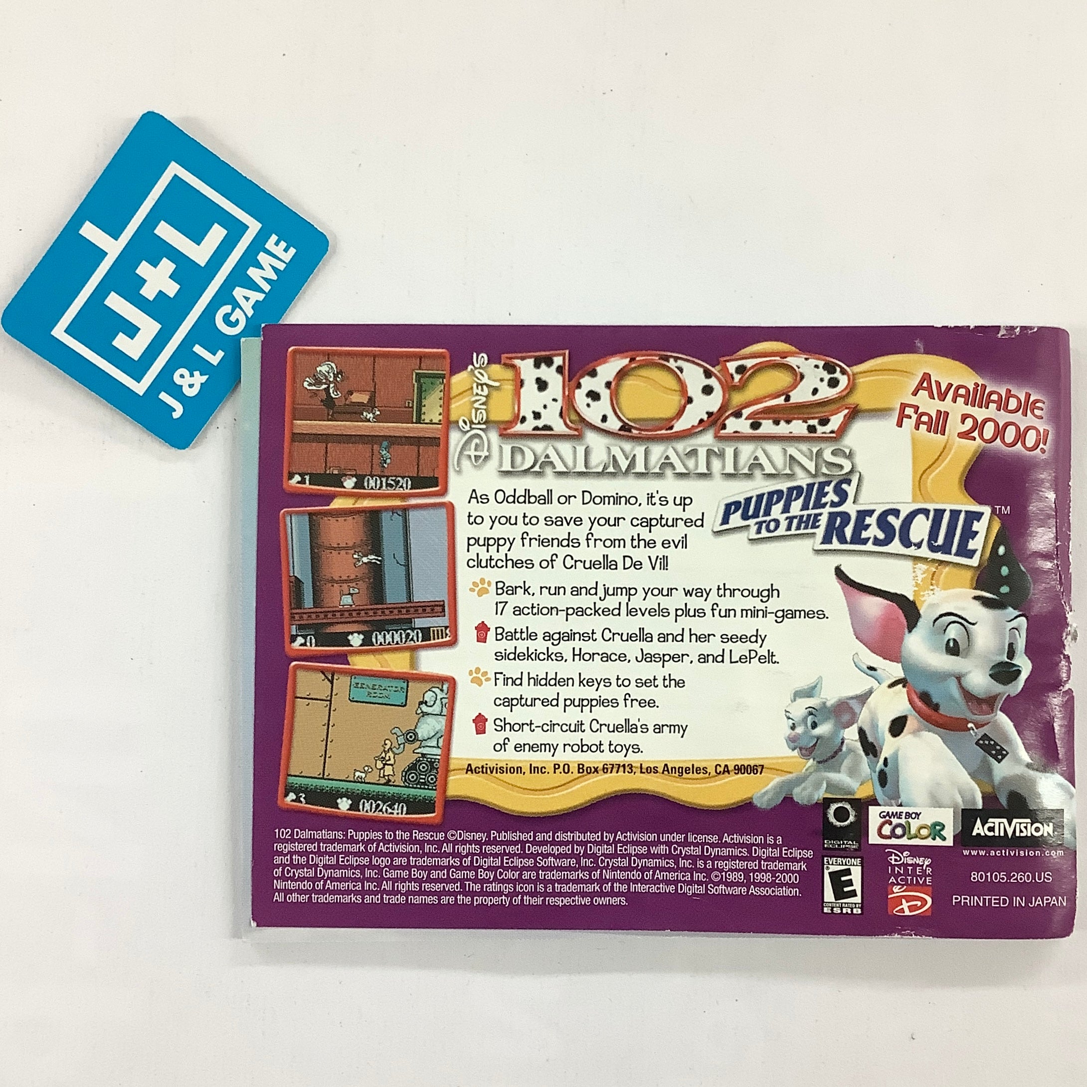 Walt Disney World Quest: Magical Racing Tour - (GBC) Game Boy Color [Pre-Owned] Video Games Activision   
